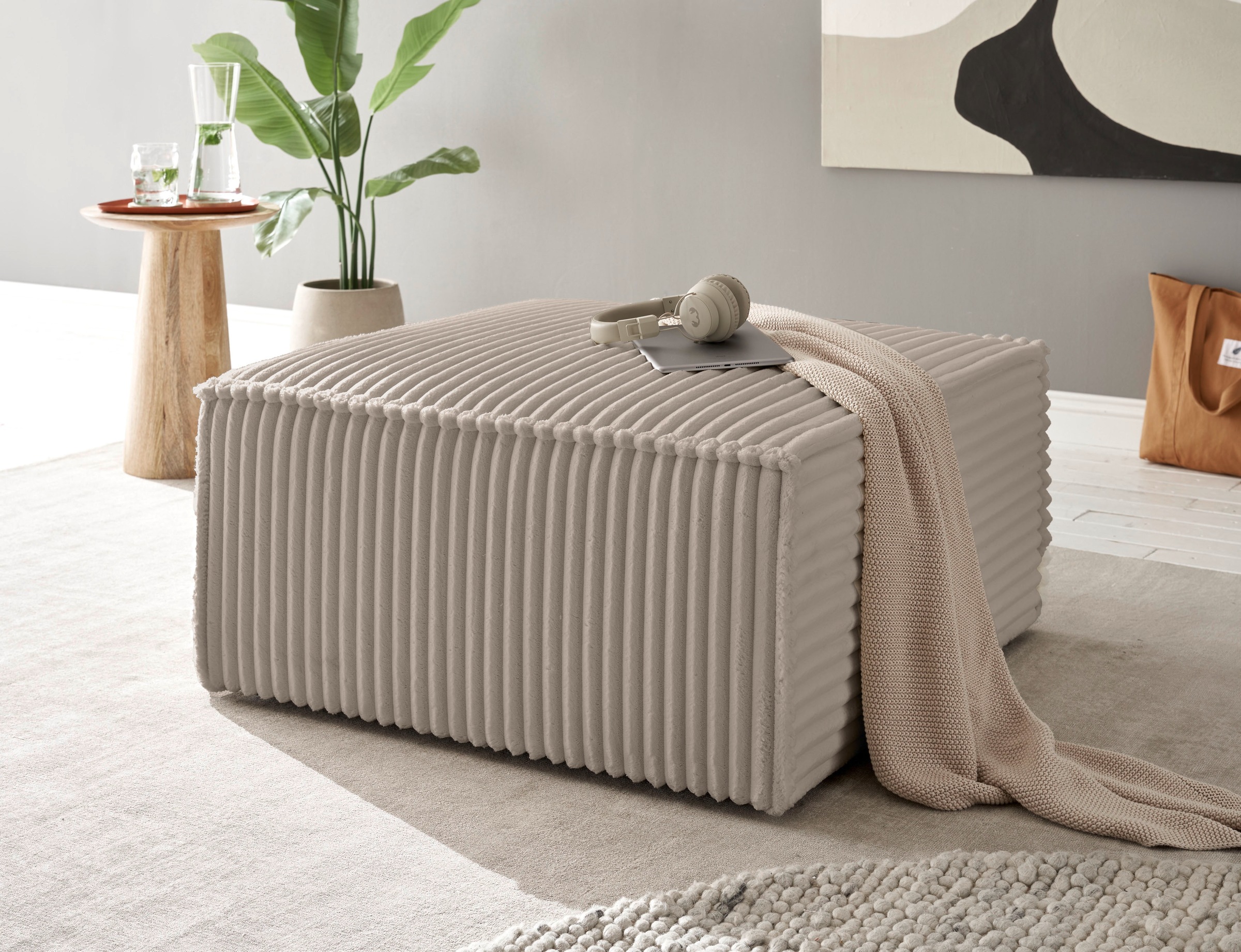 andas Hocker »FINNLEY«, passend zur Polster-Serie FINNLEY