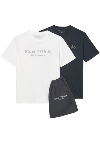 Marc O'Polo T-Shirt, (2 tlg.), im Basic-Doppelpack kaufen