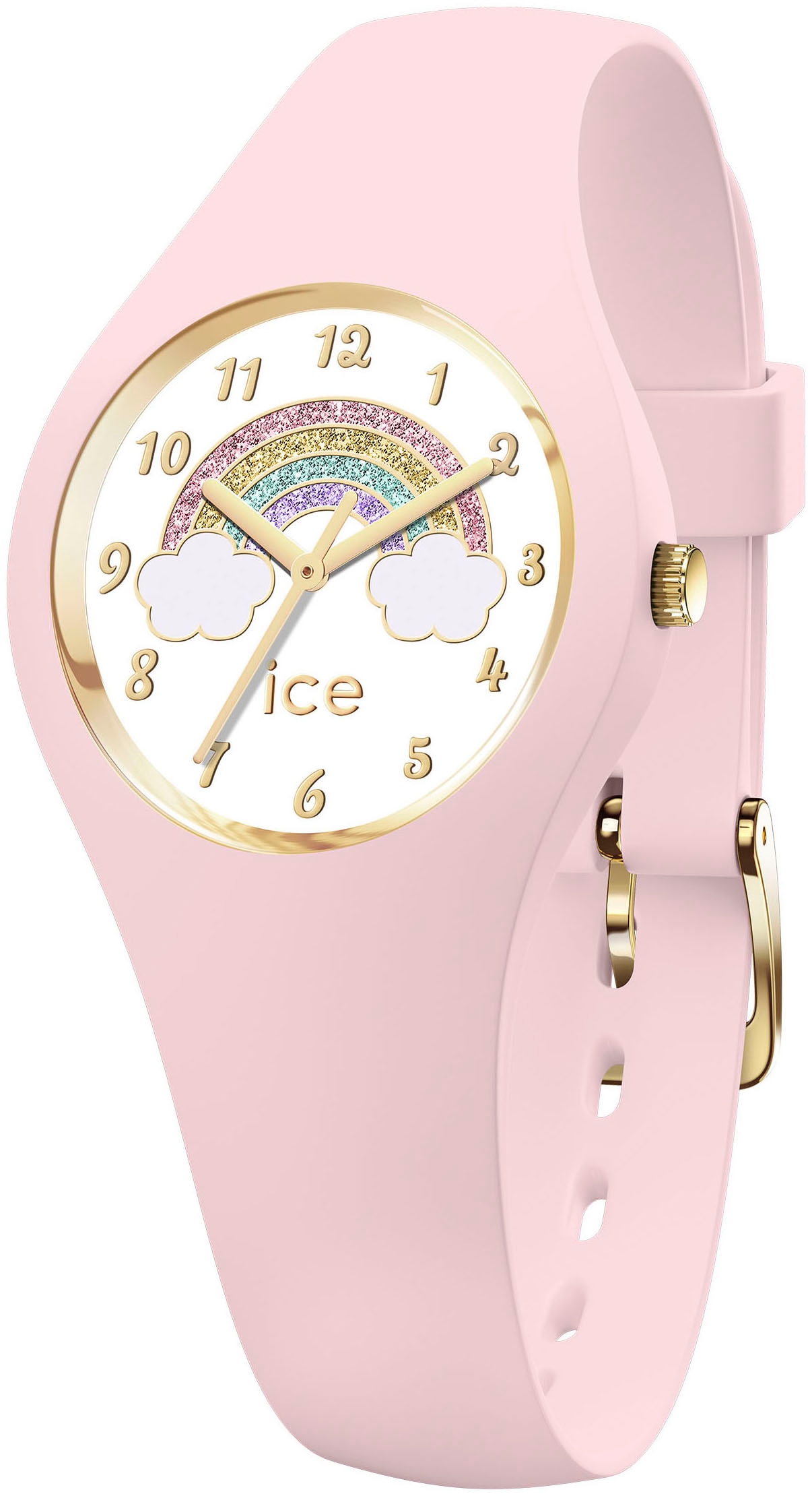 ice-watch Quarzuhr »ICE fantasia - Rainbow - Extra small - 3H«, Armbanduhr, Kinderuhr, Mädchen, Regenbogen, Schulanfang, Geschenkidee