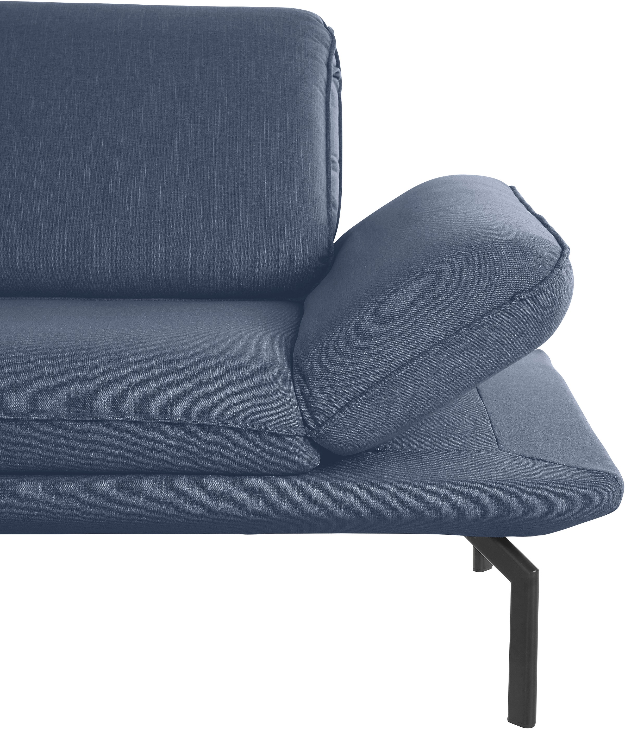 OTTO products Ecksofa »Bennid L-Form«, Wahlweise mit Arm- und Rückenfunktion, Stoffe aus recyceltem Material