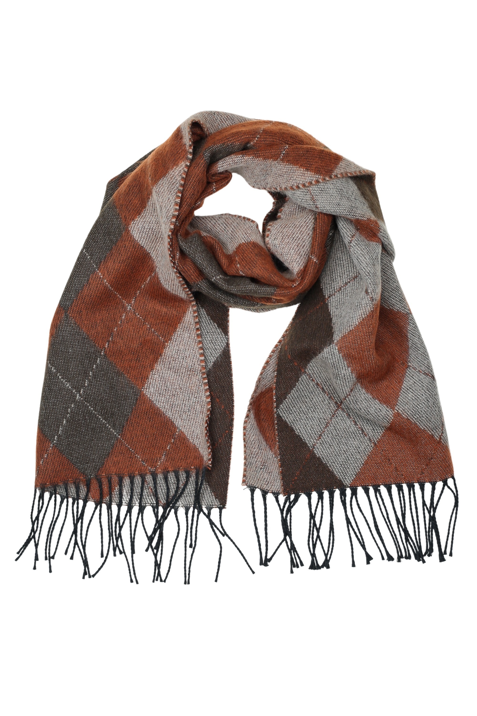 COLLEZIONE ALESSANDRO Wollschal "Argyle" 1 Stk. tlg. mit Karomuster, warm u günstig online kaufen