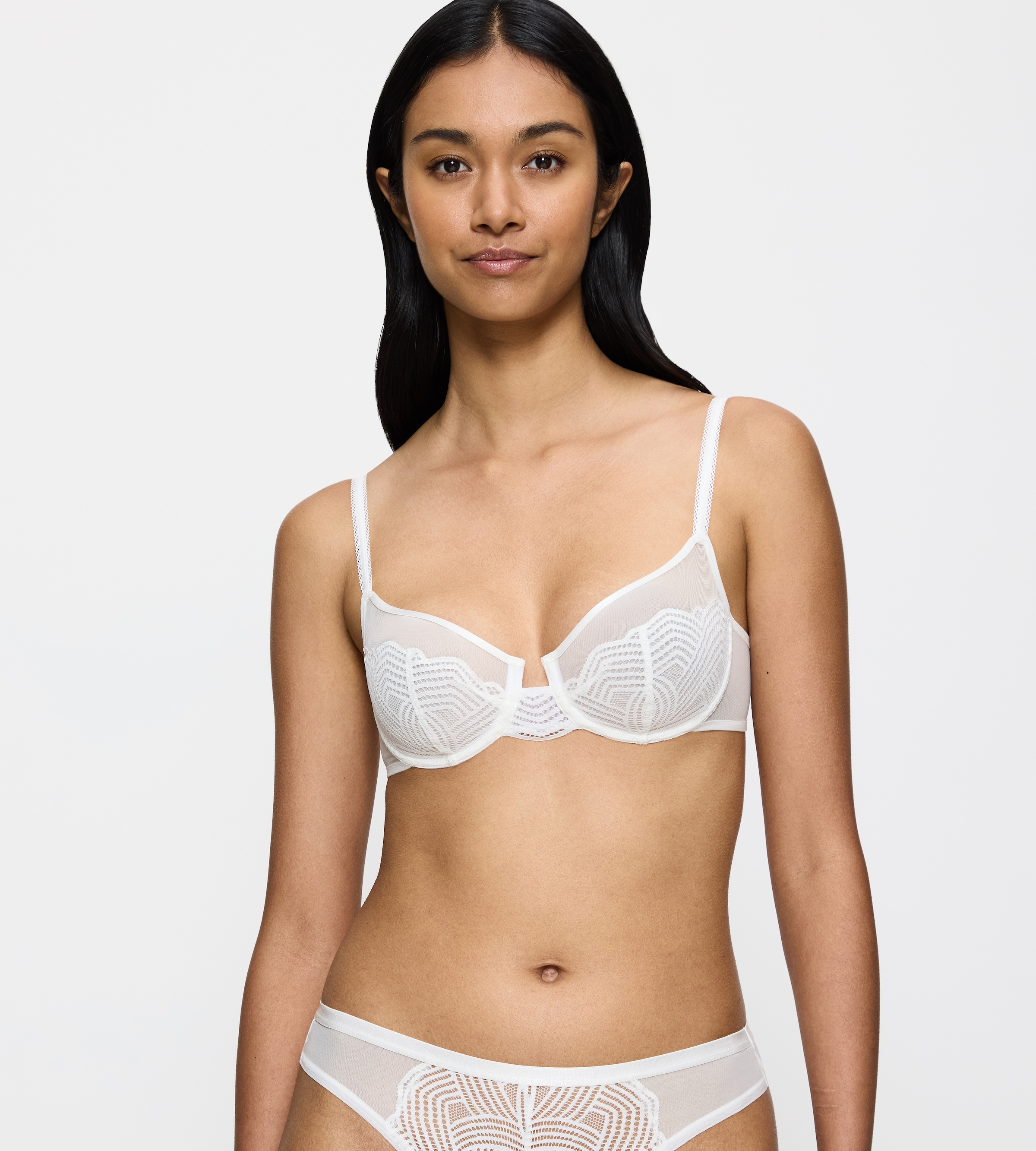 Triumph Balconette-BH »Delightful Spotlight« mit graphischer Spitze