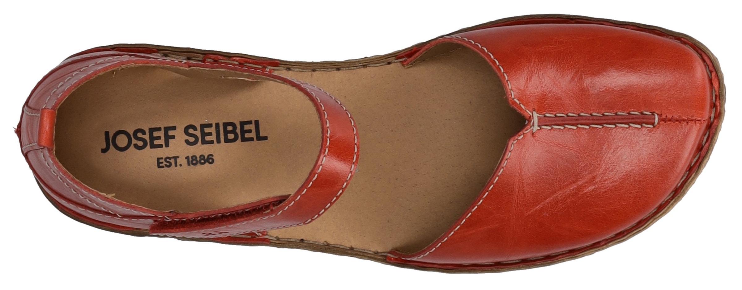 Josef Seibel Riemchenballerina »ROSALIE 42«, Sandale, Spangenschuh, Komfortschuh mit Klettverschluss