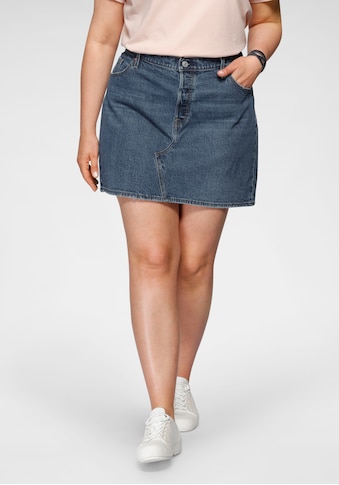 Levi's® Plus Jeansrock »Deconstructed Skirt«, mit schräger Mittelnaht kaufen