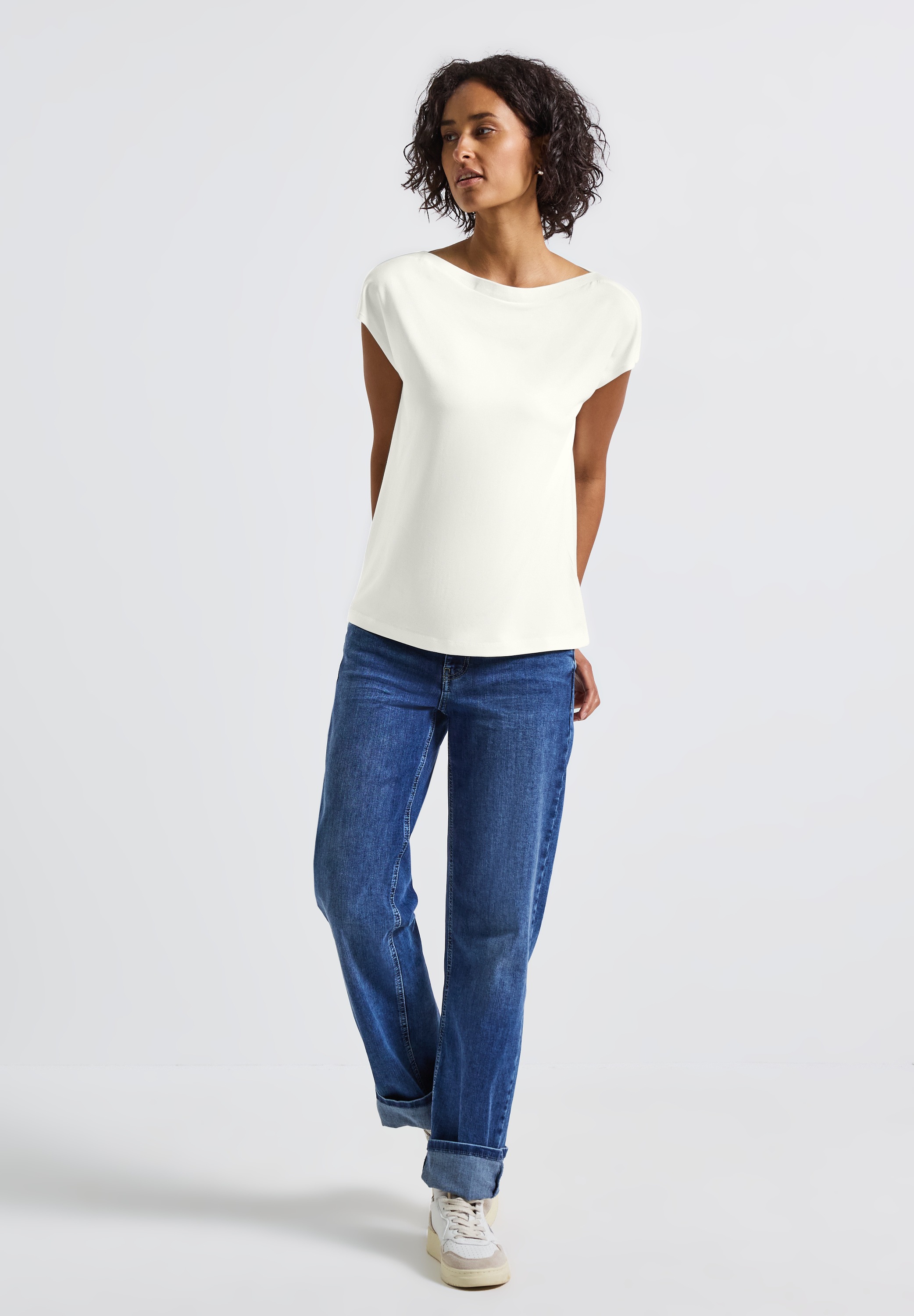 Thumbnail - STREET ONE T-Shirt aus softer Viskose