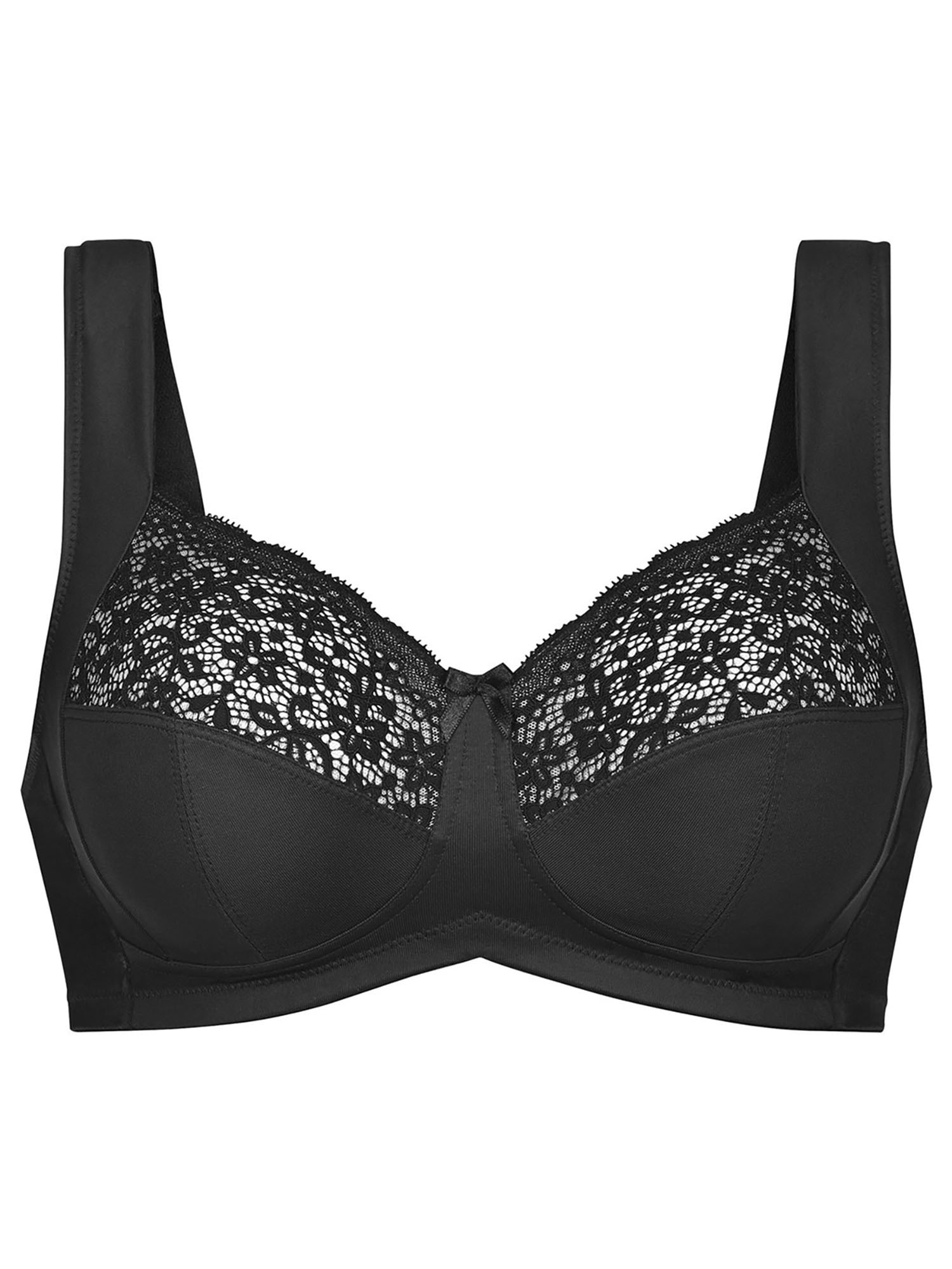 ANITA Damen Entlastungs-BH "Entlastungs BH Havanna", Gr. 85, schwarz, Spitze, Obermaterial: 86% Polyamid PA. 14% Elasthan EL., BHs