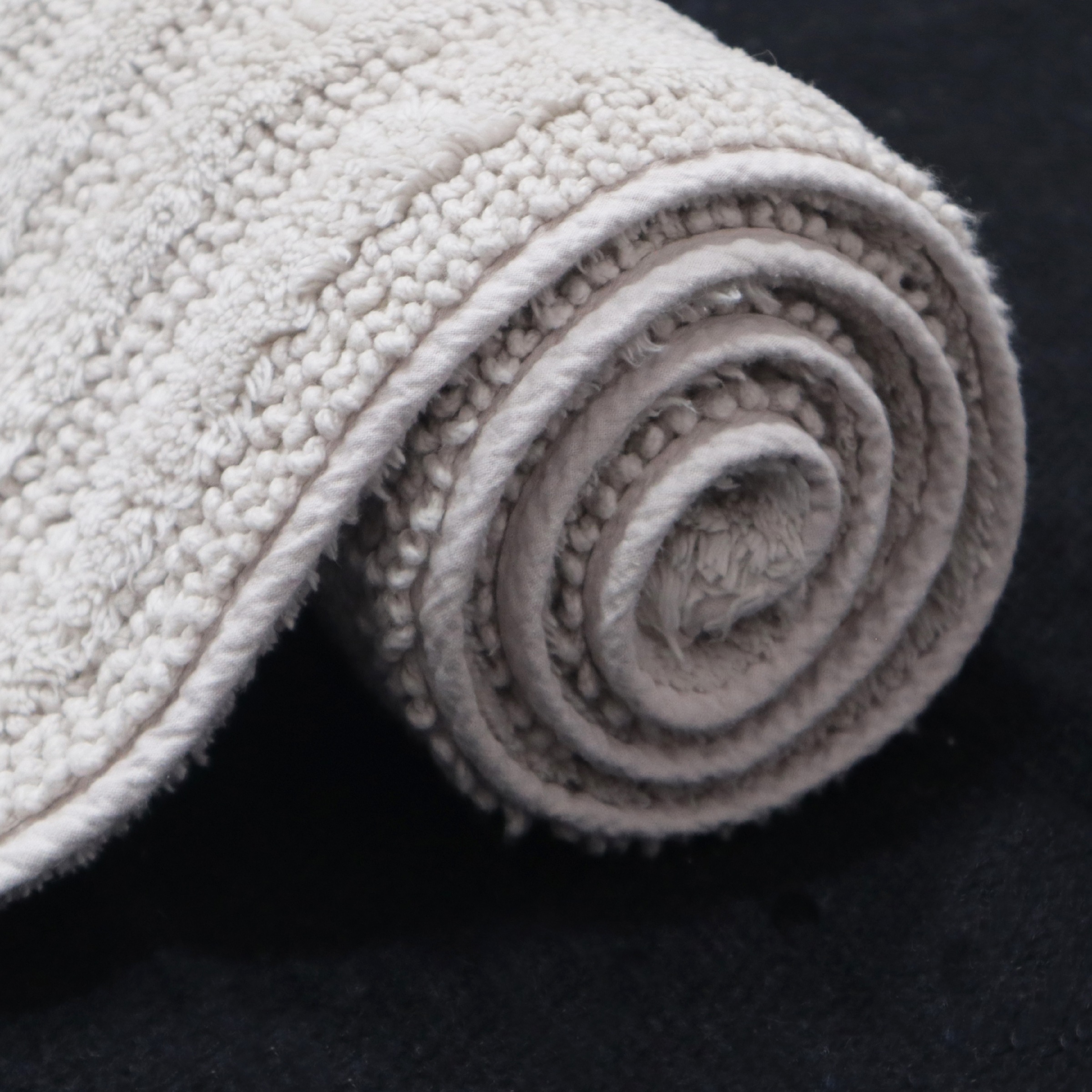Thumbnail - my home Badematte "Inga, Rahmen, Badvorleger, Badezimmer Teppich", beidseitig nutzbar-fußbodenheizungsgeeignet-strapazie...