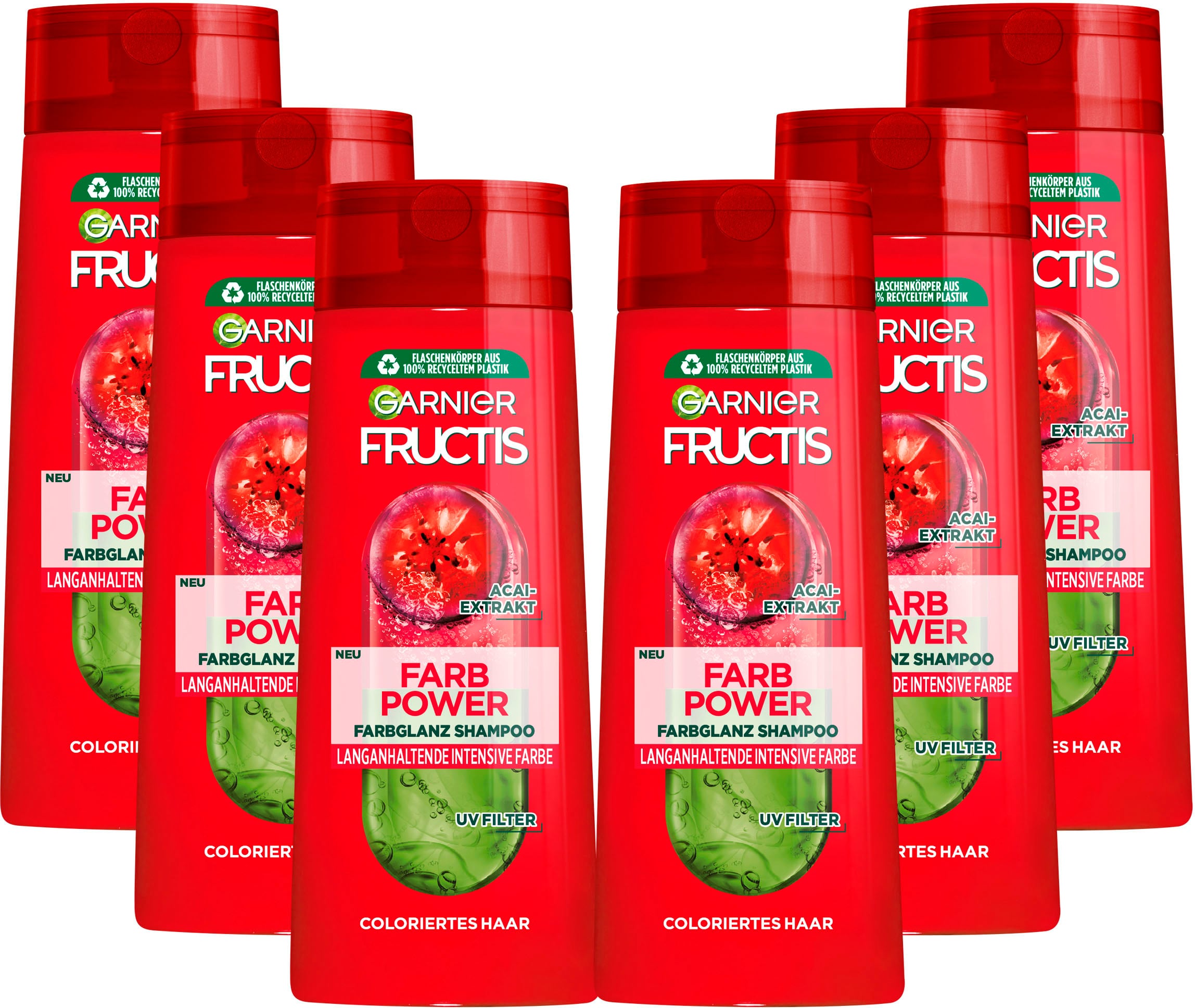 »Garnier GARNIER Shampoo« Haarshampoo Power Farb BAUR Fructis |