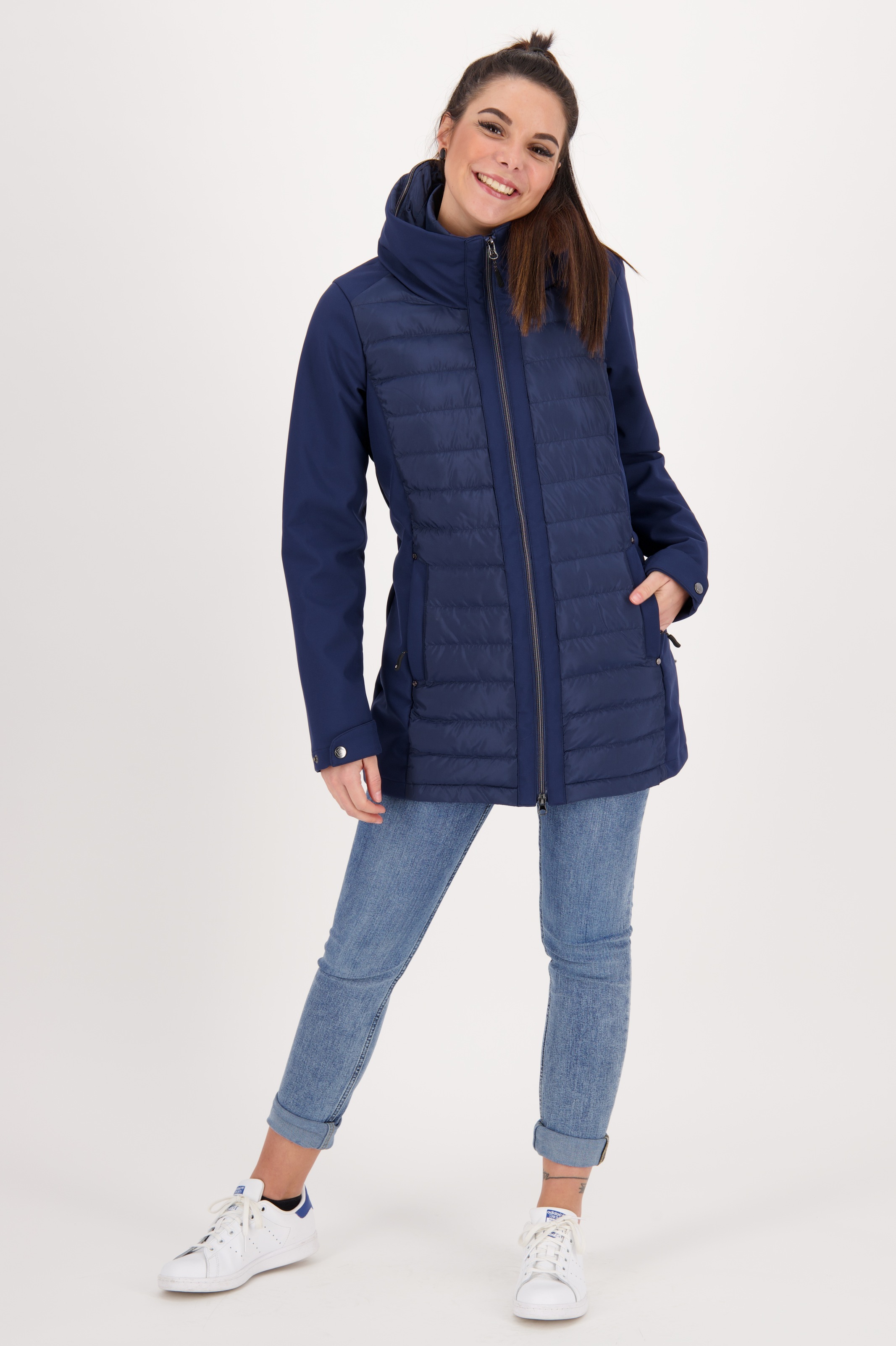 DEPROC Active Steppmantel »GILMOUR AIMEE LONG WOMEN«, auch in Großen Größen erhältlich