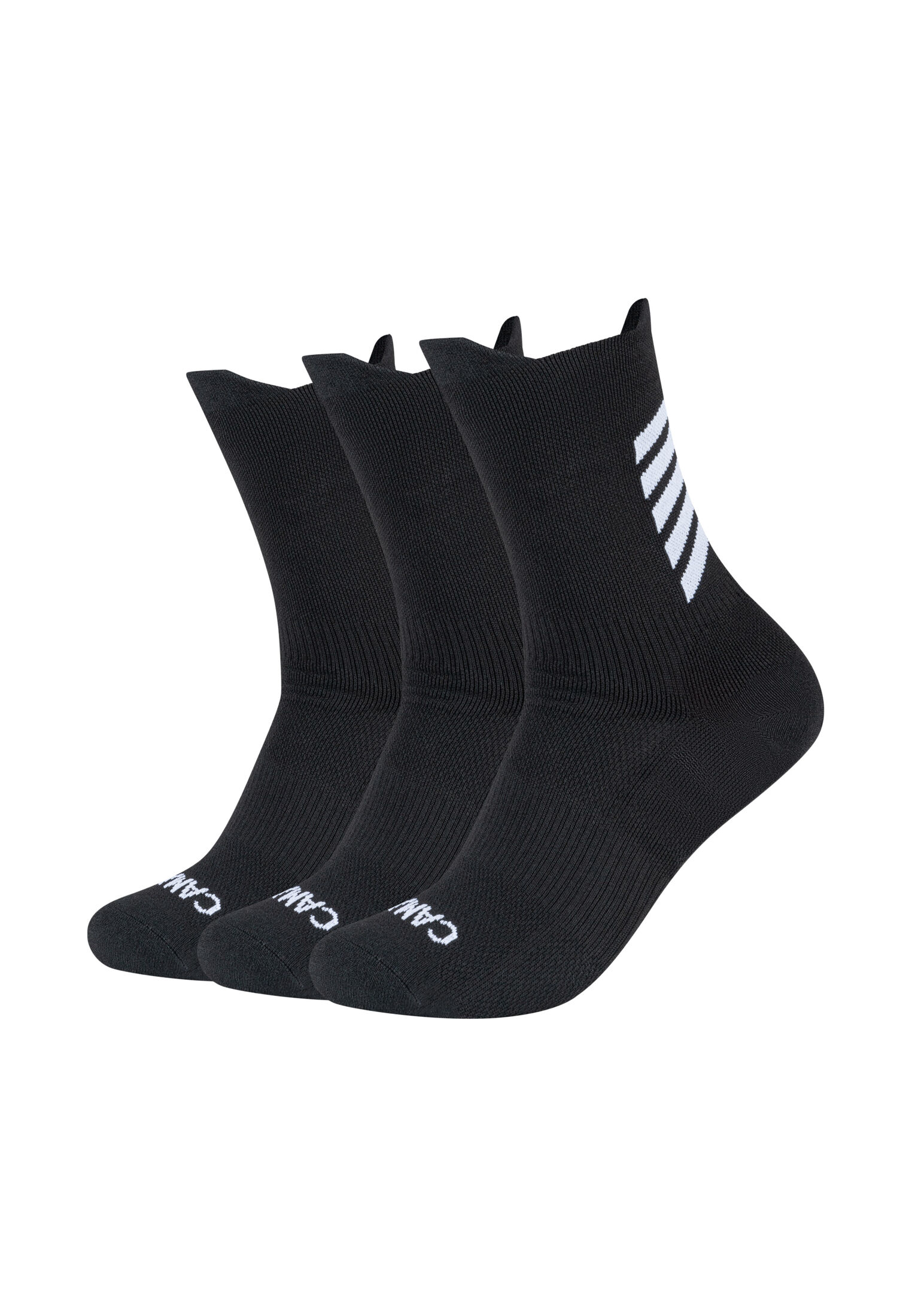 Camano "performance training light 3er Pack" 3er Pack Sportsocken mit optimalem Fußklima dank Mesheinsätzen