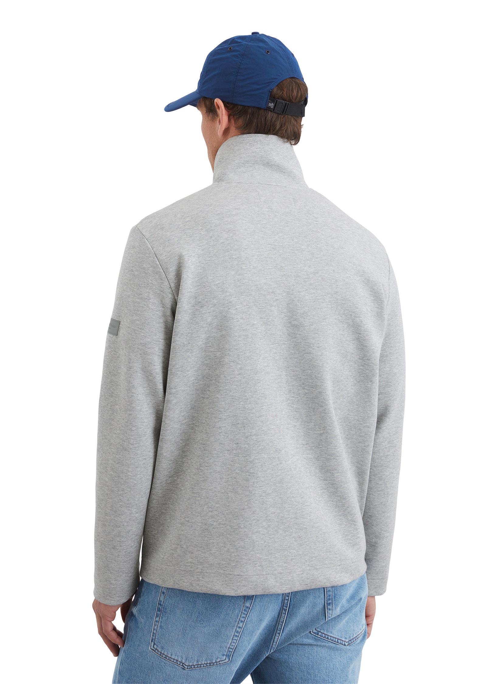 Marc O'Polo Sweatjacke »in hochwertigem Scuba-Interlock-Sweat«