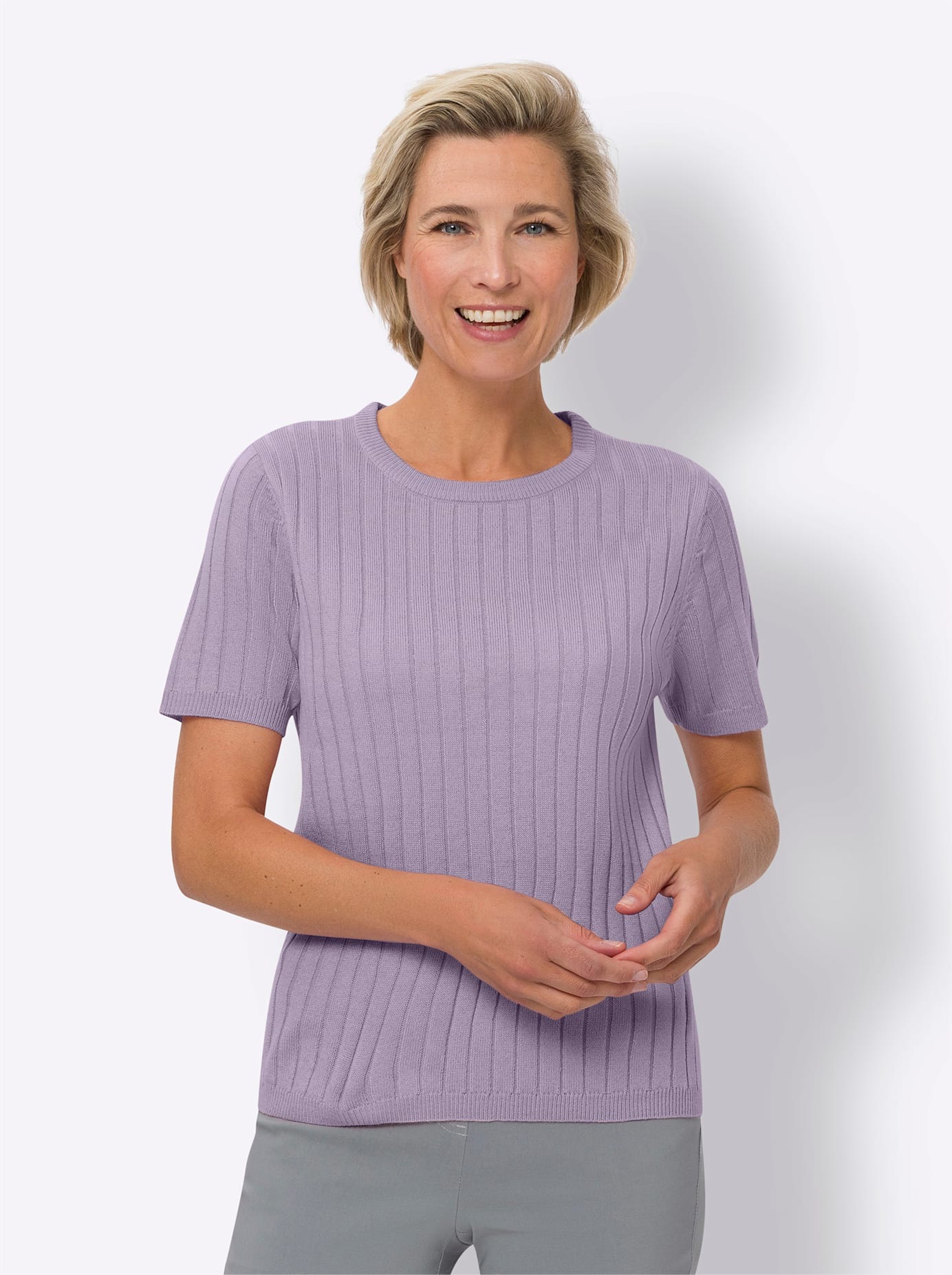 Classic Basics Kurzarmpullover "Kurzarm-Pullover" günstig online kaufen