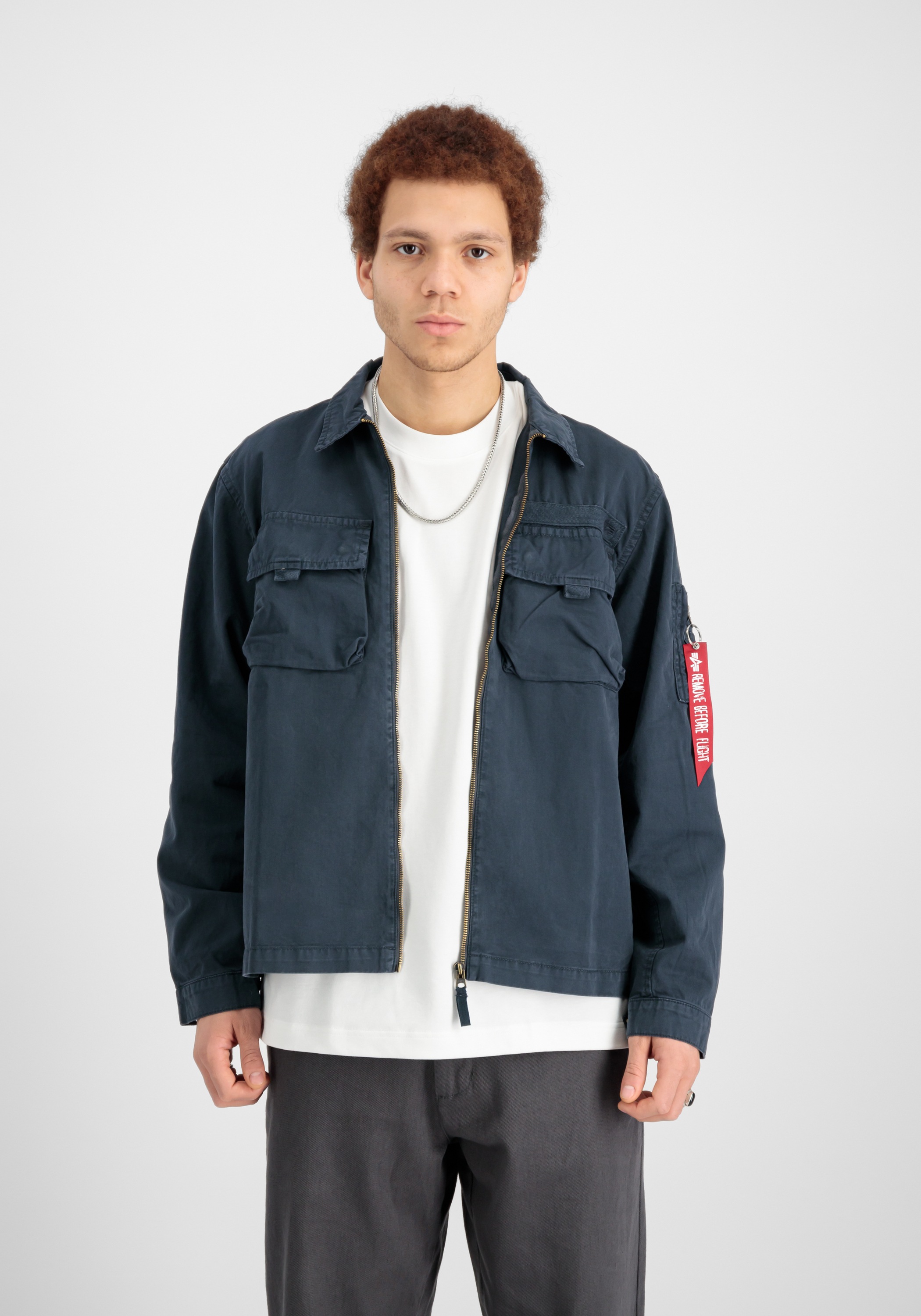 Alpha Industries Hemdjacke »ALPHA INDUSTRIES Men - Overshirts Twill Overshirt«