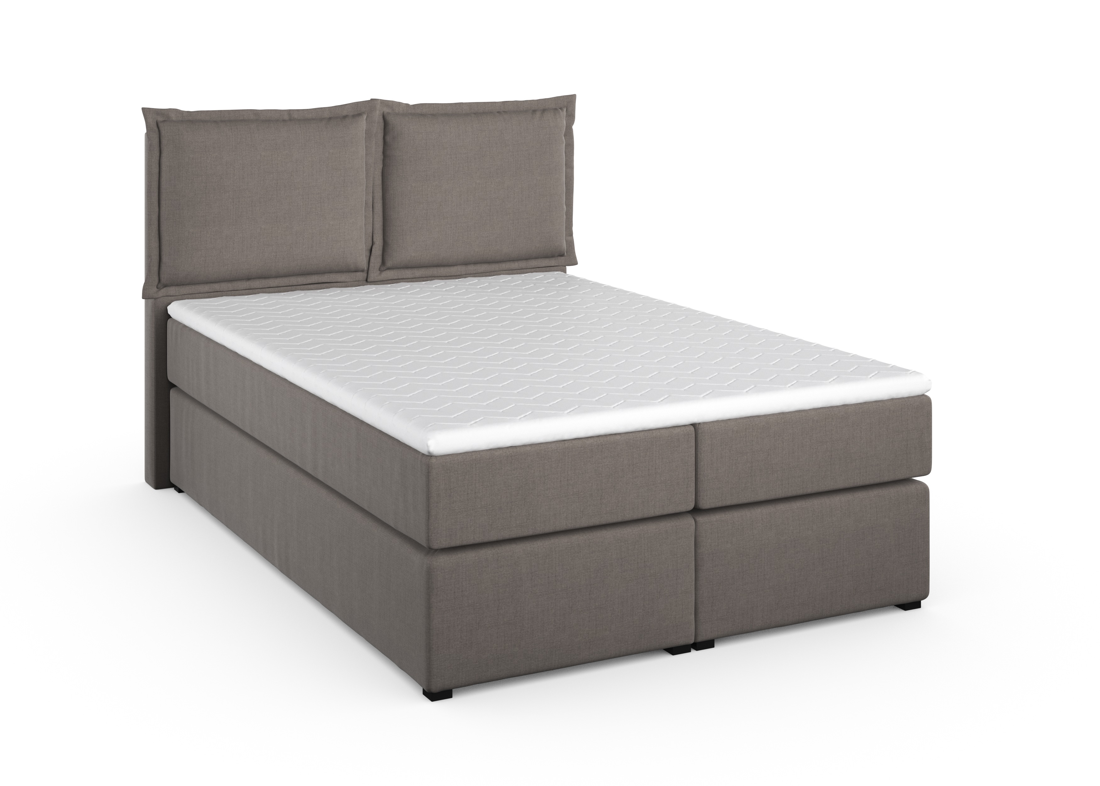 Thumbnail - Home affaire Boxspringbett "Lysann", 5fach verstellbares Kopfteil, in 4 Breiten, 3 Matratzenarten