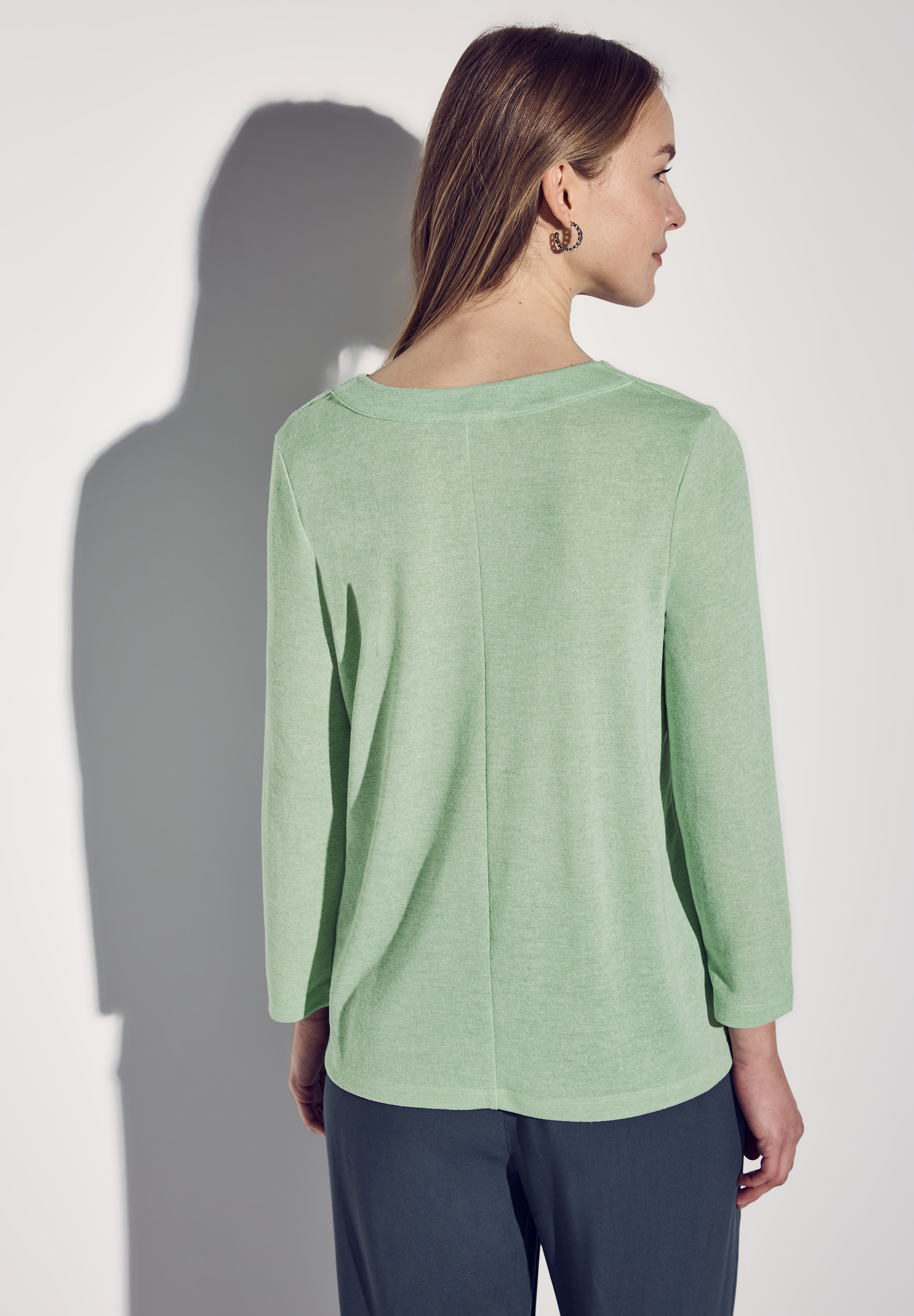 STREET ONE 3/4-Arm-Shirt, mit 3/4 Ärmeln