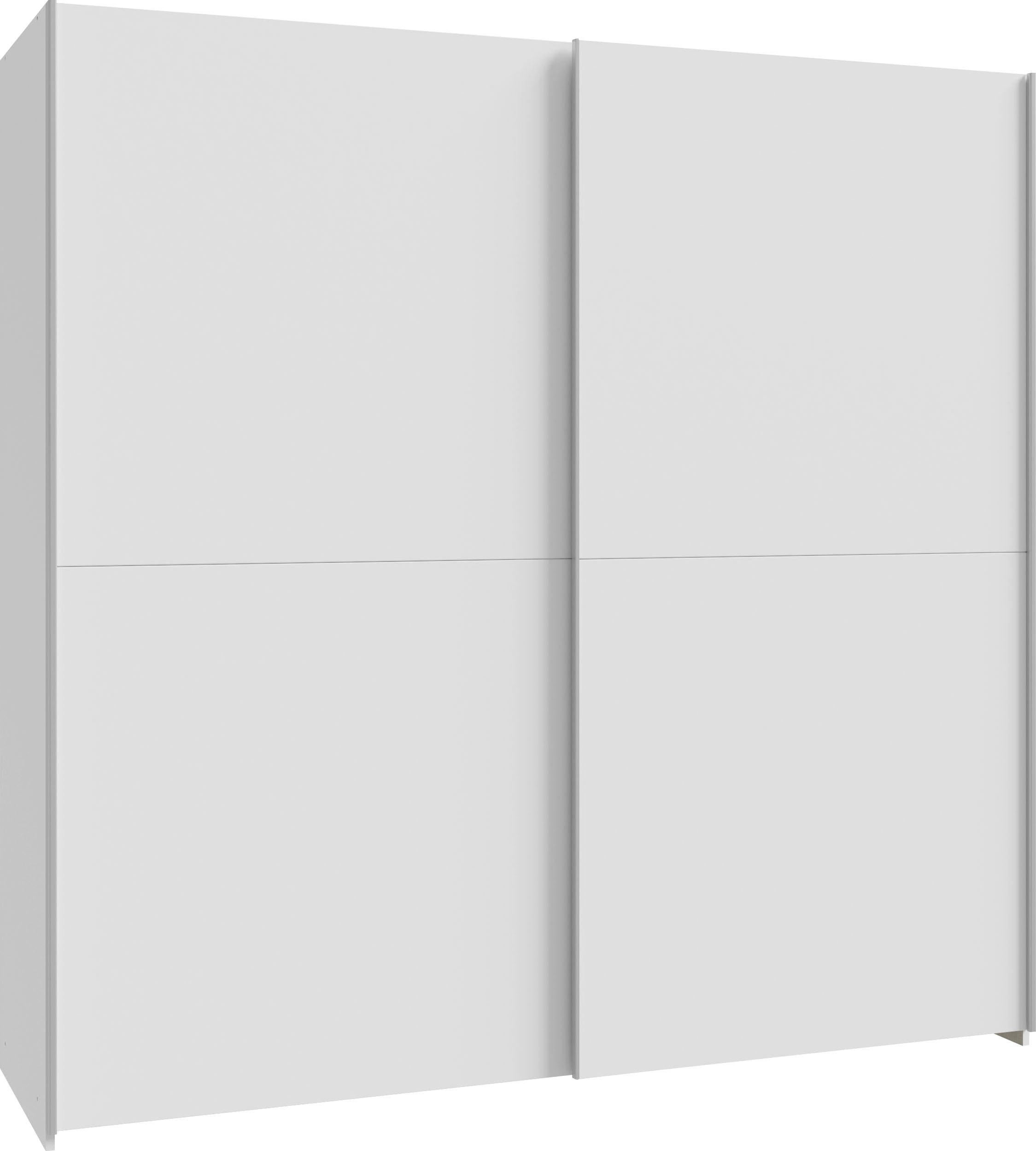 FORTE "2 Schiebetüren, Made in Europe, stabil und zeitlos" 5 Breiten: 120 -200cm, Höhe ca. 190cm, in verschiedenen Farben und Breiten