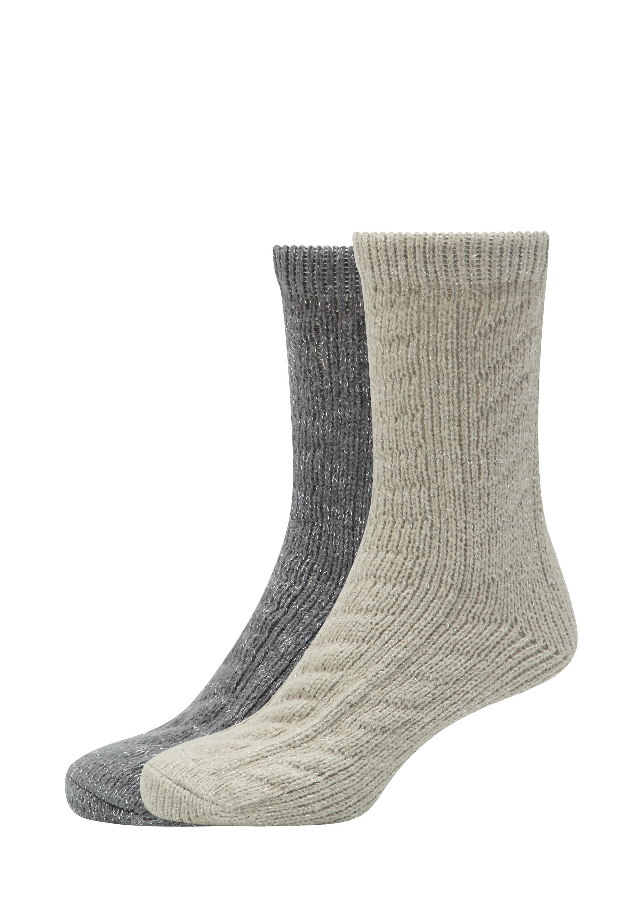 s.Oliver Socken "warm & cozy" 4 Paar tlg. mit elastischem Bund günstig online kaufen