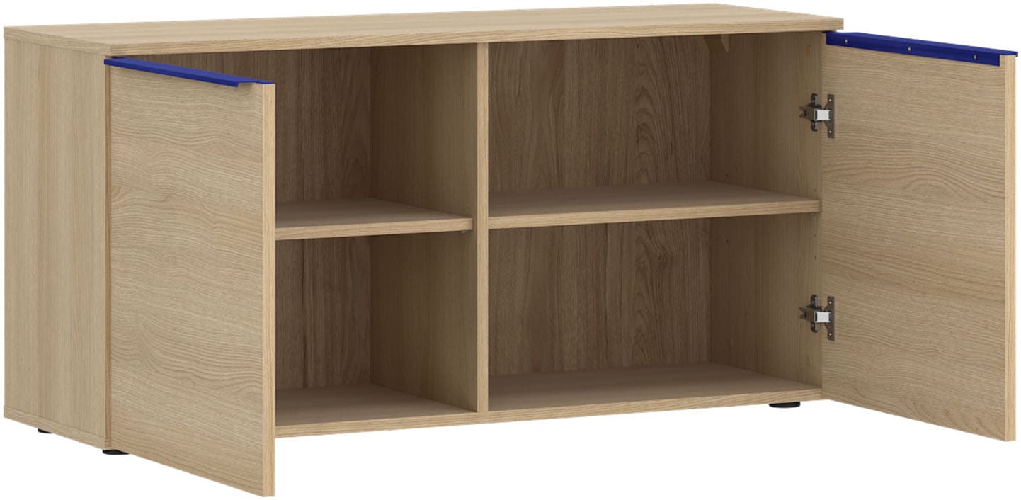 TOM TAILOR HOME Kommode Sideboard mit 2 Türen, Softclose,viel Stauraum mit Farbkick