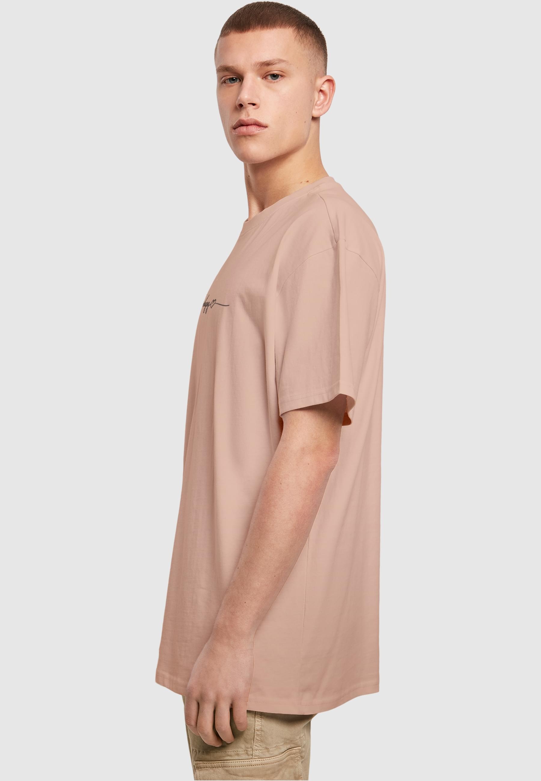 Merchcode T-Shirt »Merchcode Herren Be Happy Heavy Oversize Tee«, (1 tlg.)