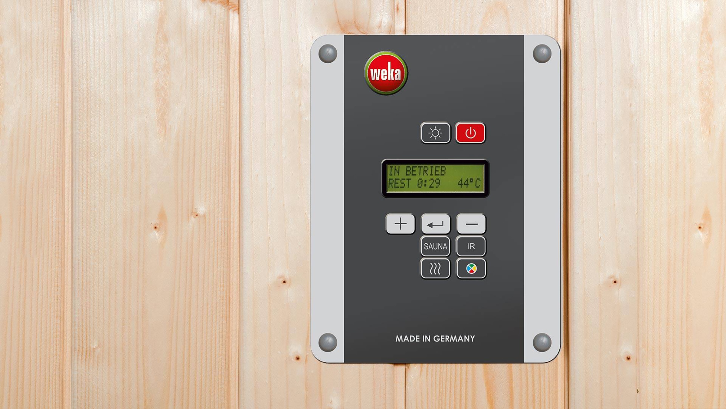 weka Infrarotkabine »Infrarotkabine MILA 2«, sportlichesDesign, farblich abgesetzt, 3 Fensterelemente