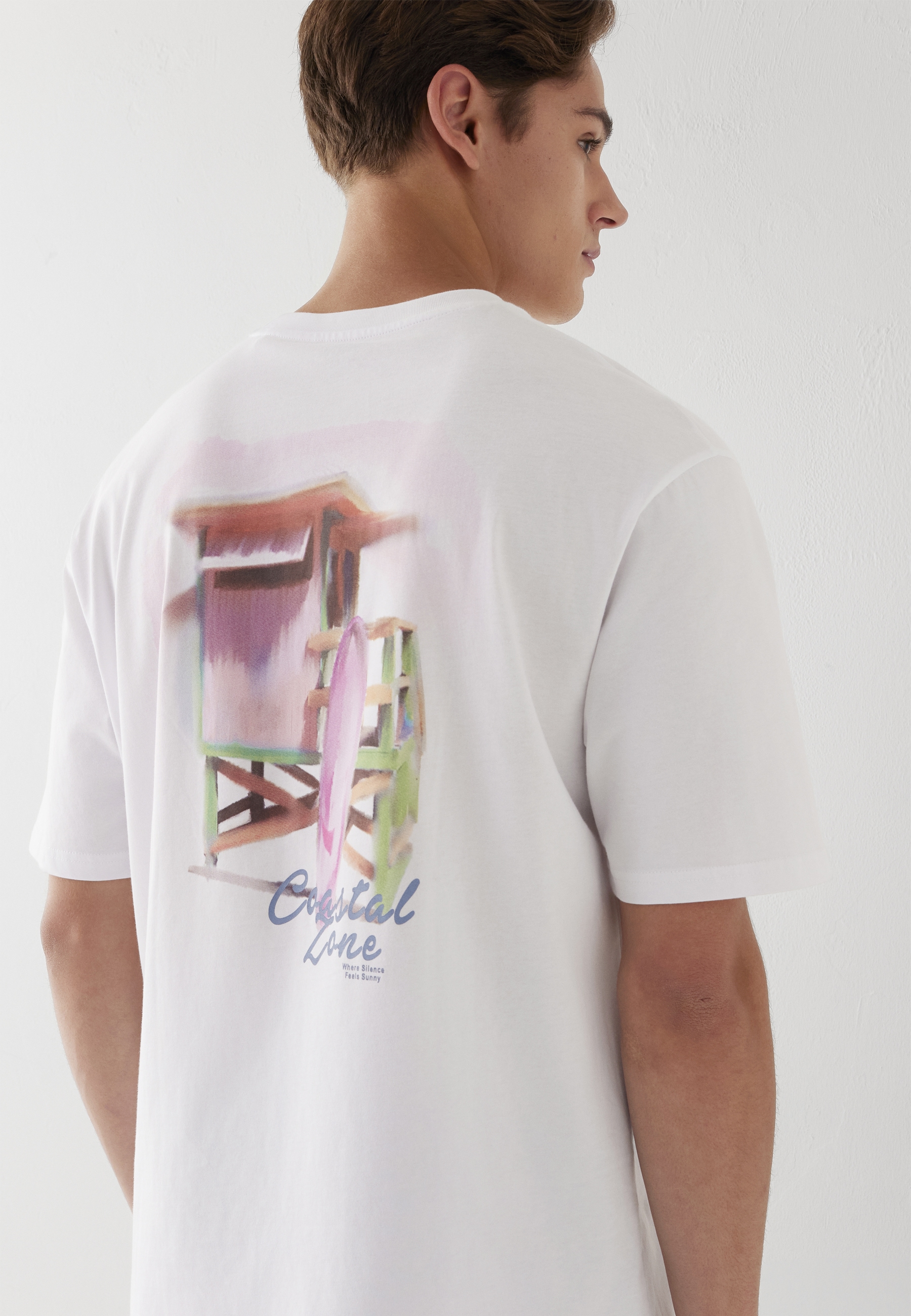 Mavi "COASTAL ZONE TEE" Backprint T-Shirt