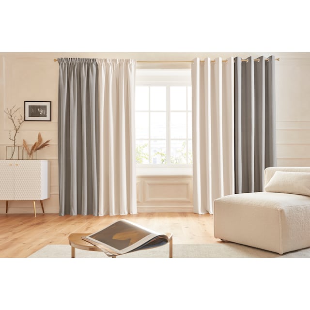 Guido Maria Kretschmer Home&Living Vorhang »MIRKO«, (1 St.), blickdicht,  nachhaltig, monochrom, basic | BAUR