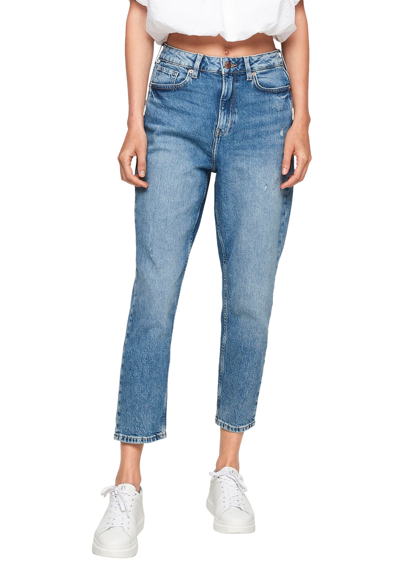 QS Tapered-fit-Jeans, im klassischen 5-Pocket-Style