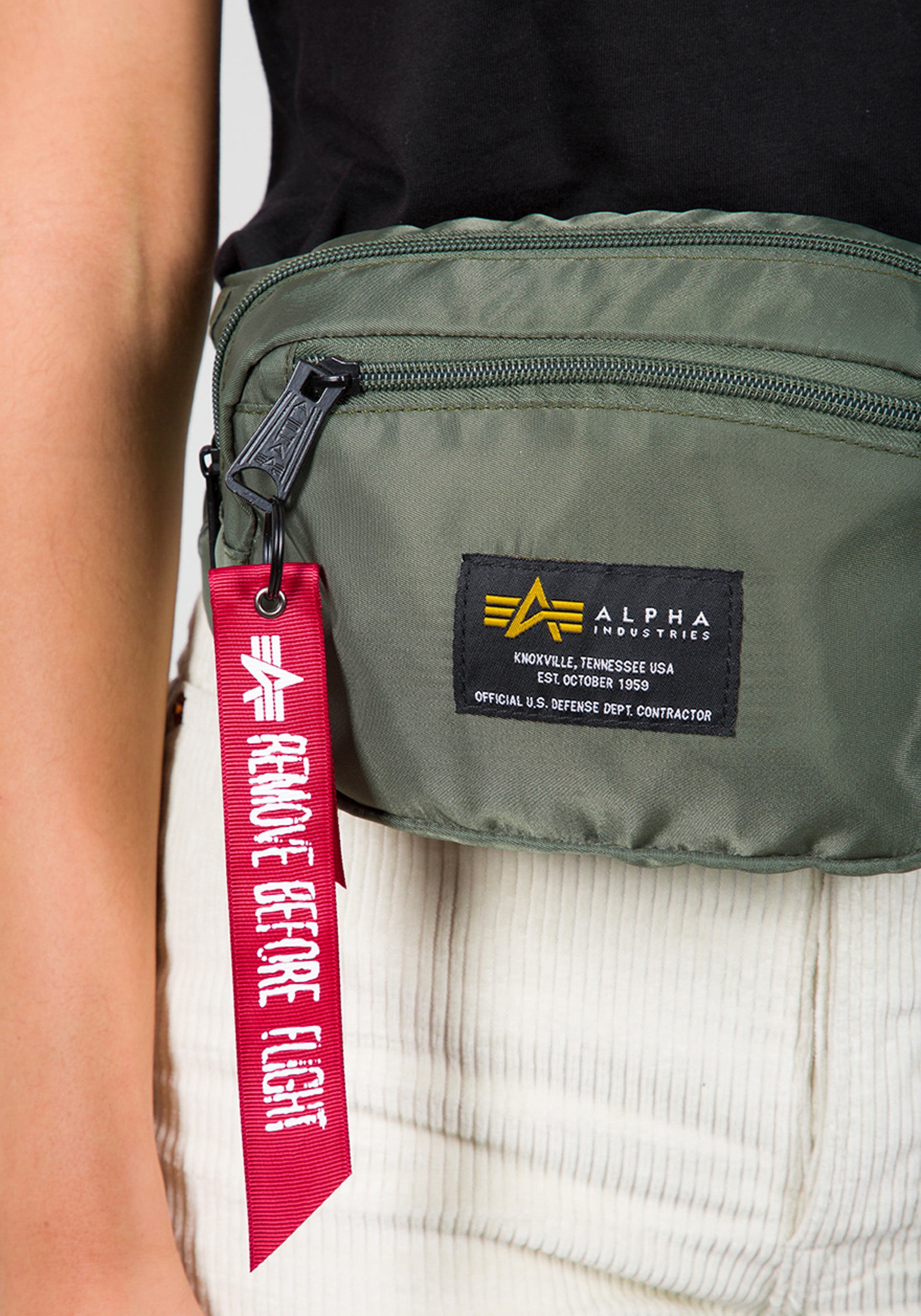 Alpha Industries Gürteltasche »Alpha Industries Accessoires - Bags Crew Waist Bag«