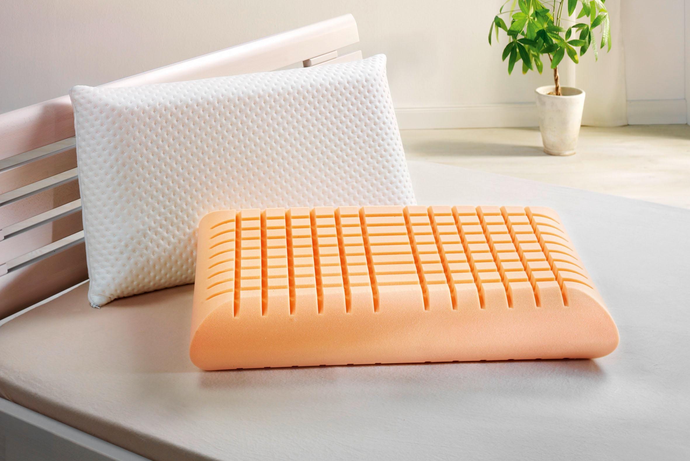 Nackenstützkissen FAN, B:40cm H:13,5cm L:67cm, weiß, Bezug: 70% Polyester, 30% Viskose. Füllung: 100% Polyurethan, Kopfkissen, "Soja Dream", Wellness