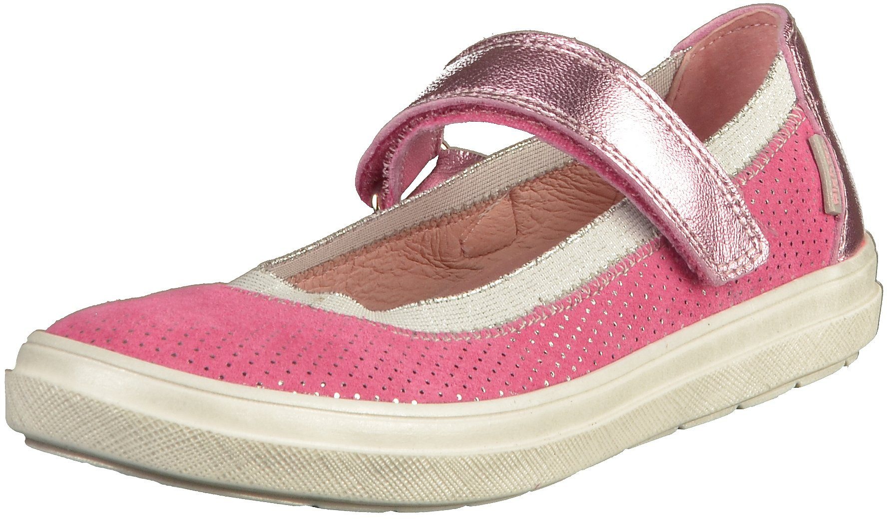 Richter Riemchenballerina Veloursleder