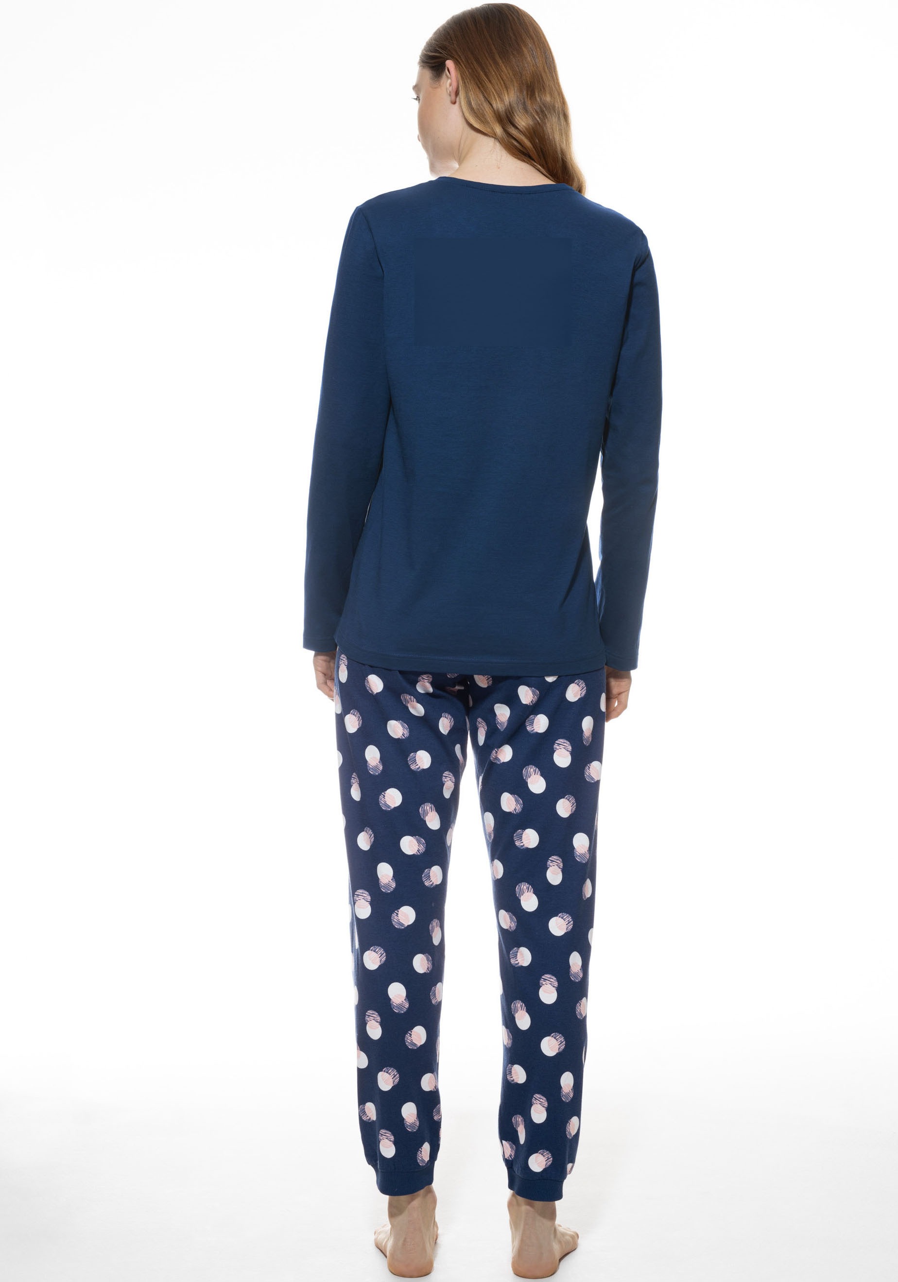 Mey Schlafanzug "SCRIBBLED DOTS", (2 tlg.), Baumwolle, modern, bequem, gera günstig online kaufen