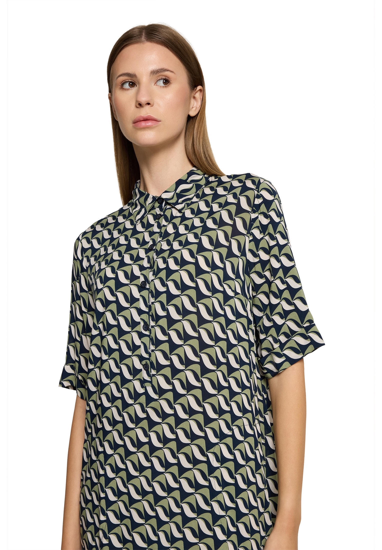 Betty Barclay Hemdblusenkleid »Betty Barclay Damen Hemdblusenkleid mit Aufdruck«