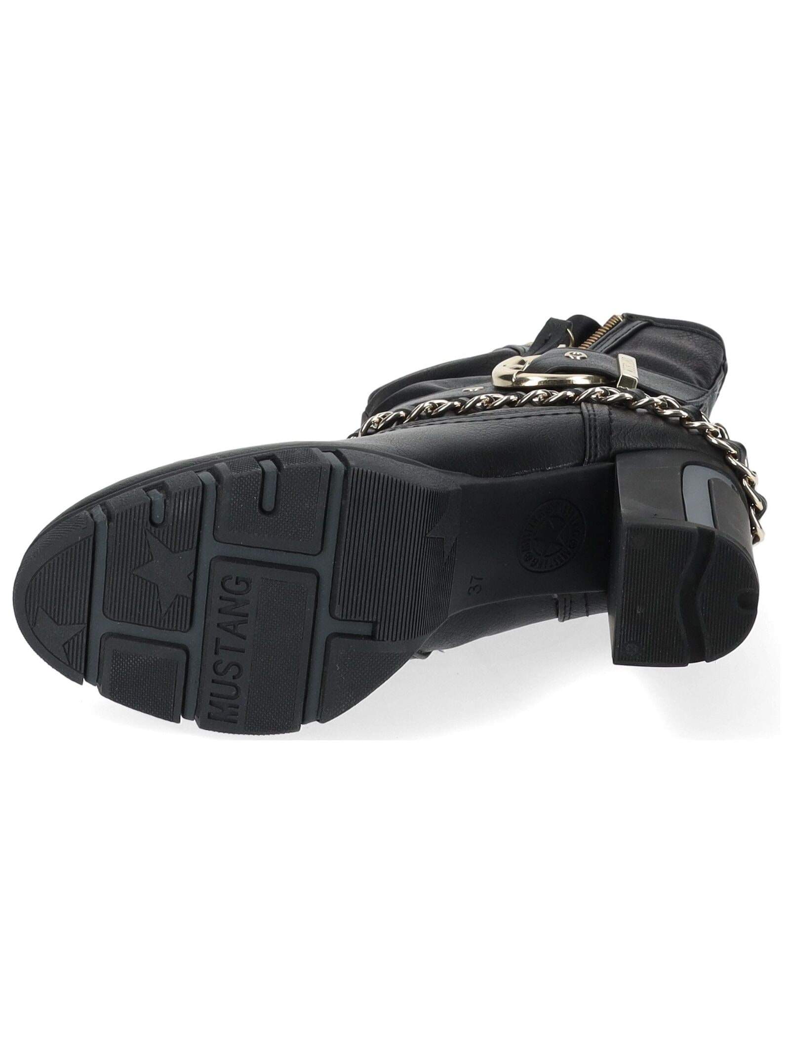 Mustang Shoes High-Heel-Stiefelette »Mustang Shoes Stiefelette Lederimitat«