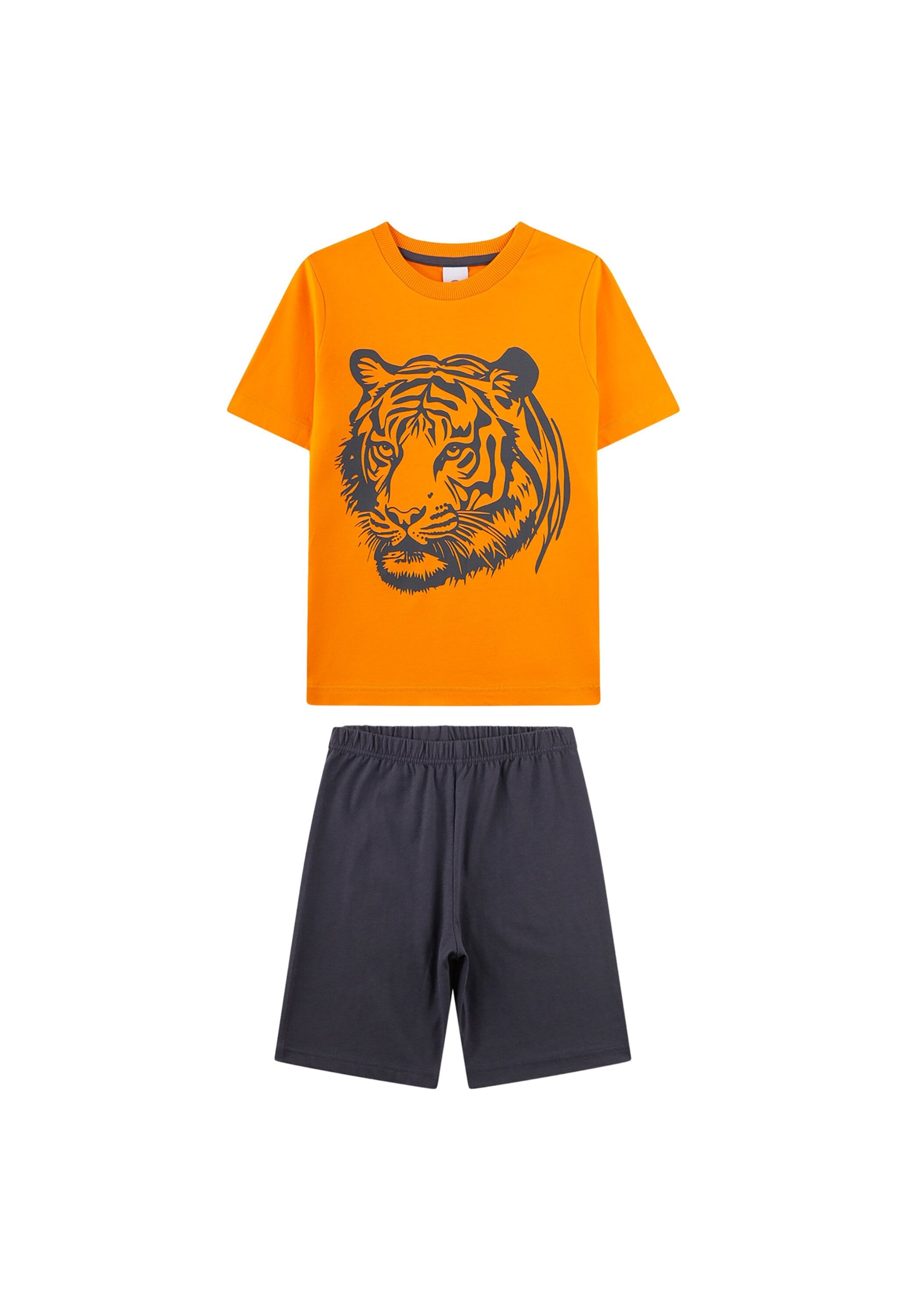 Sanetta Schlafanzug "Pyjama Schlafanzug Tiger kurz Kids"
