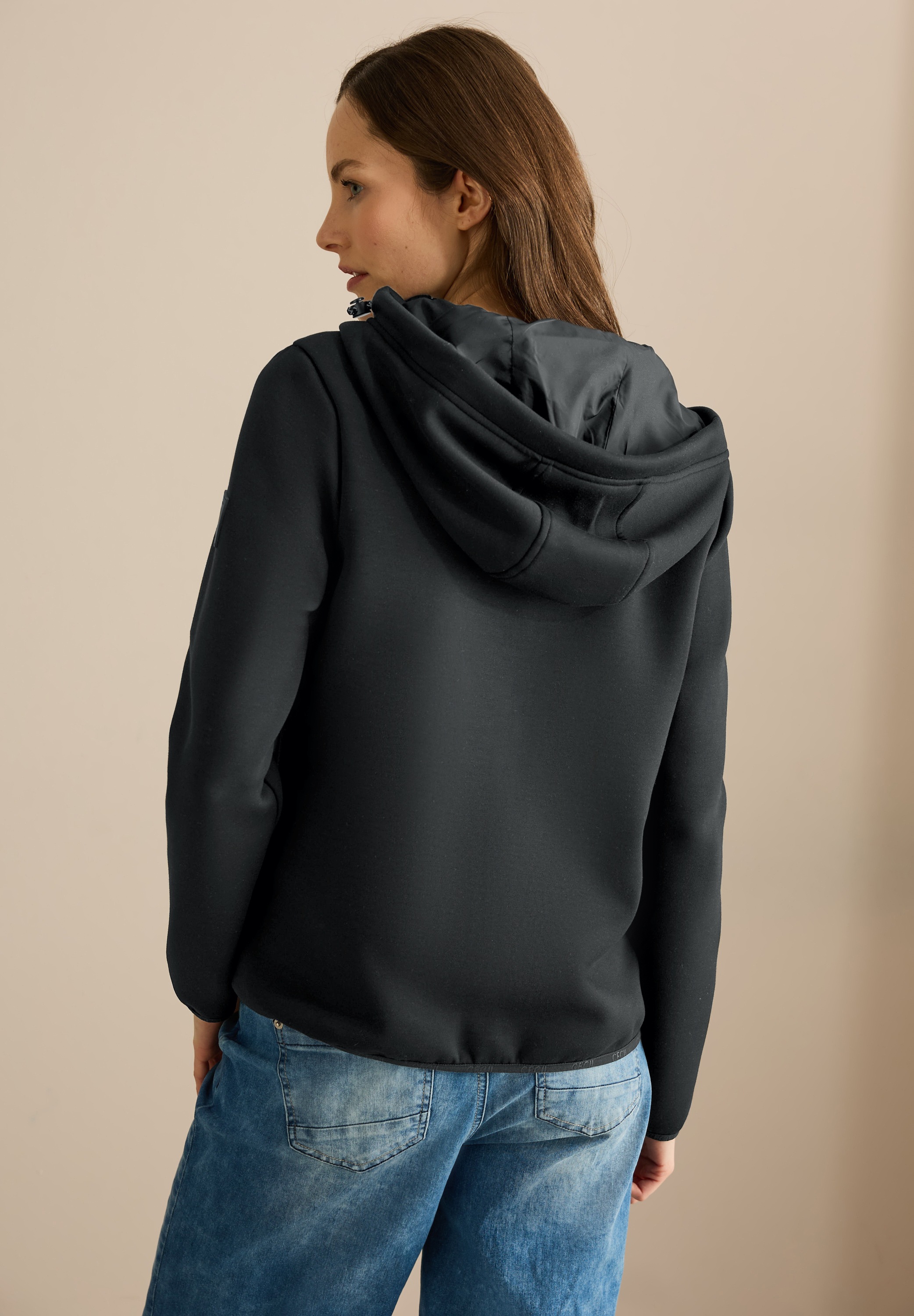 Cecil Outdoorjacke, mit Kapuze, mit Kapuze mit Tunnelzugband