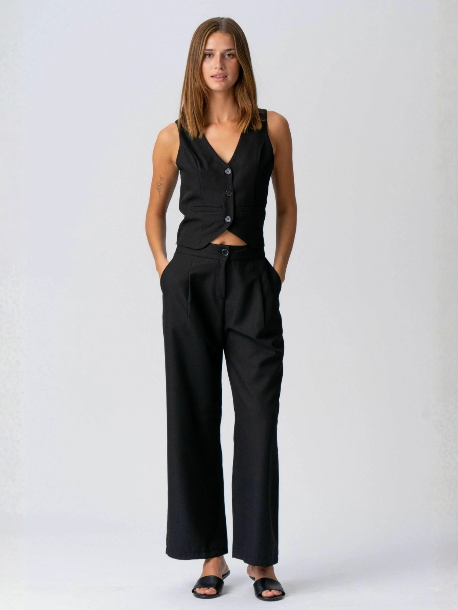 TeeShoppen Kurzweste »TEESHOPPEN Vest Natalie«