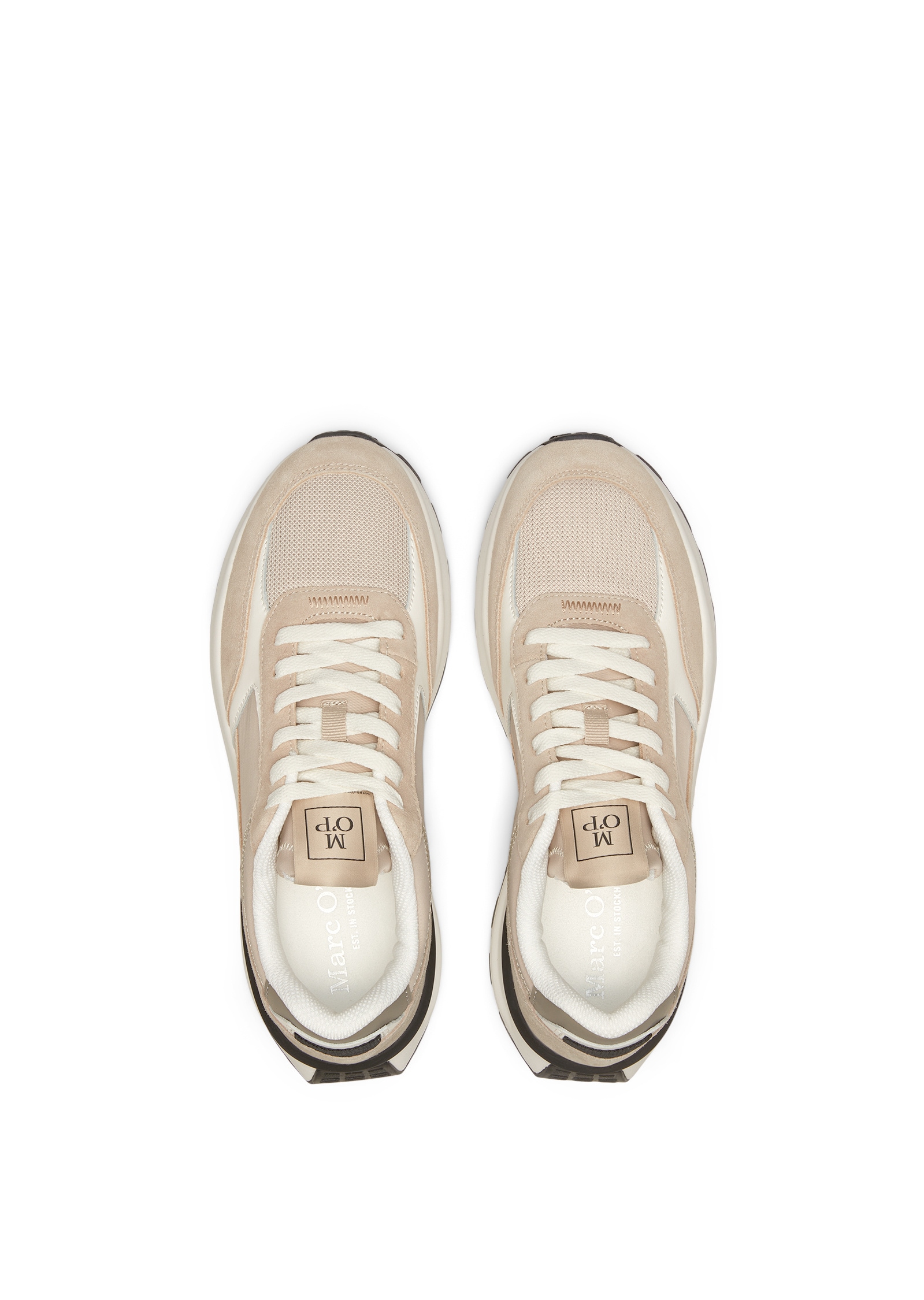Marc O'Polo Sneaker »aus Leder-Polyester-Mix«