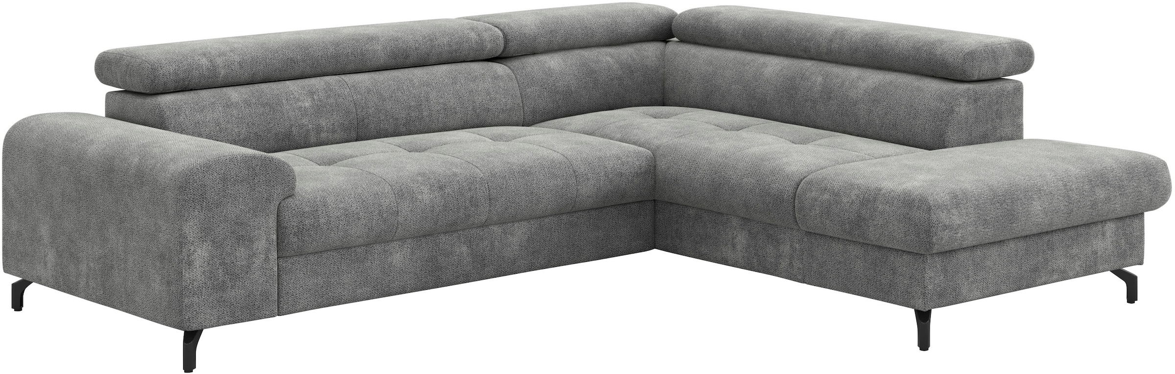 COTTA Ecksofa »Aura L-Form«, mit Schlaffunktion, Bettkasten und Kopfteilverstellung