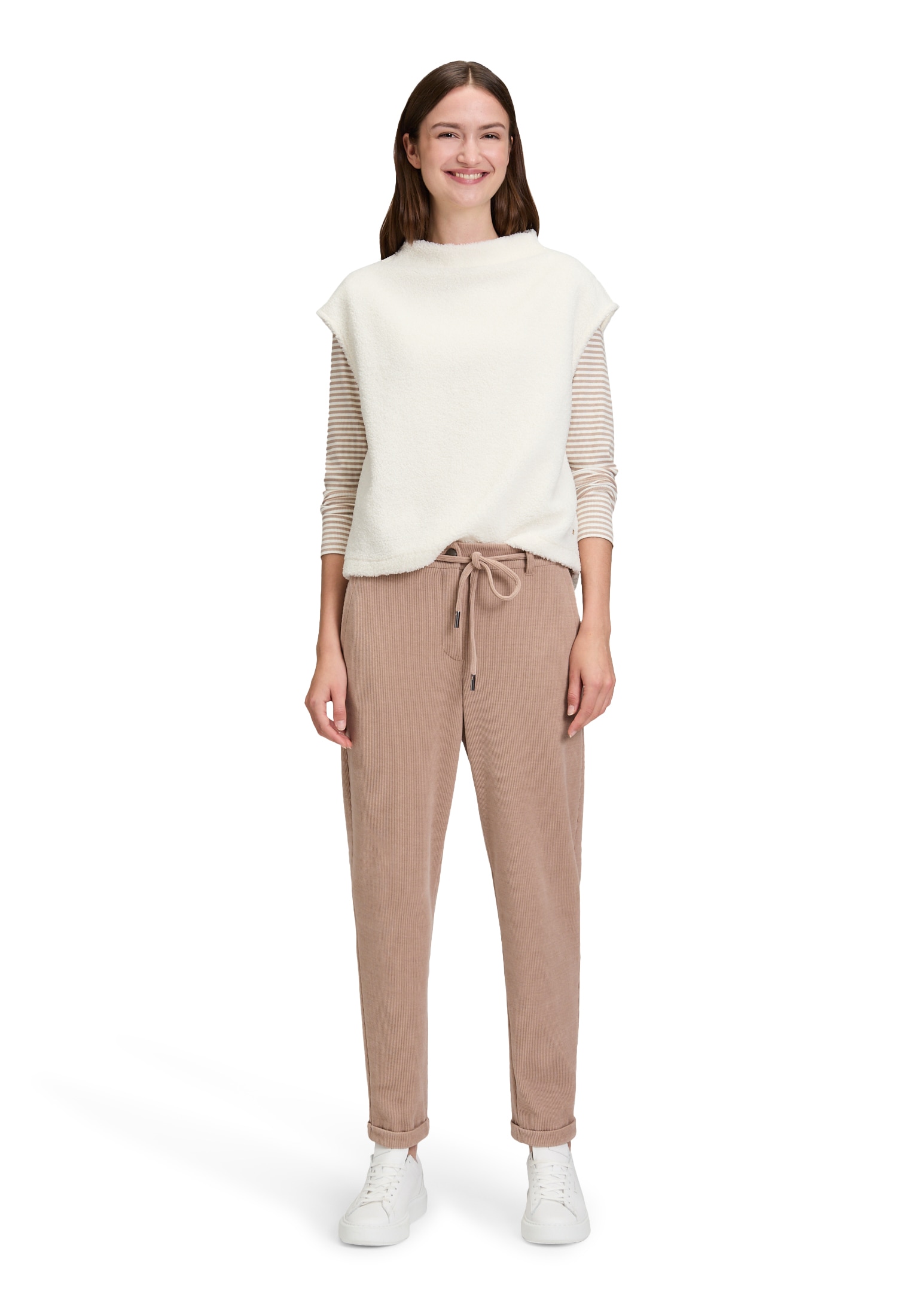 Betty&Co Stoffhose »Damen mit Struktur«  Material