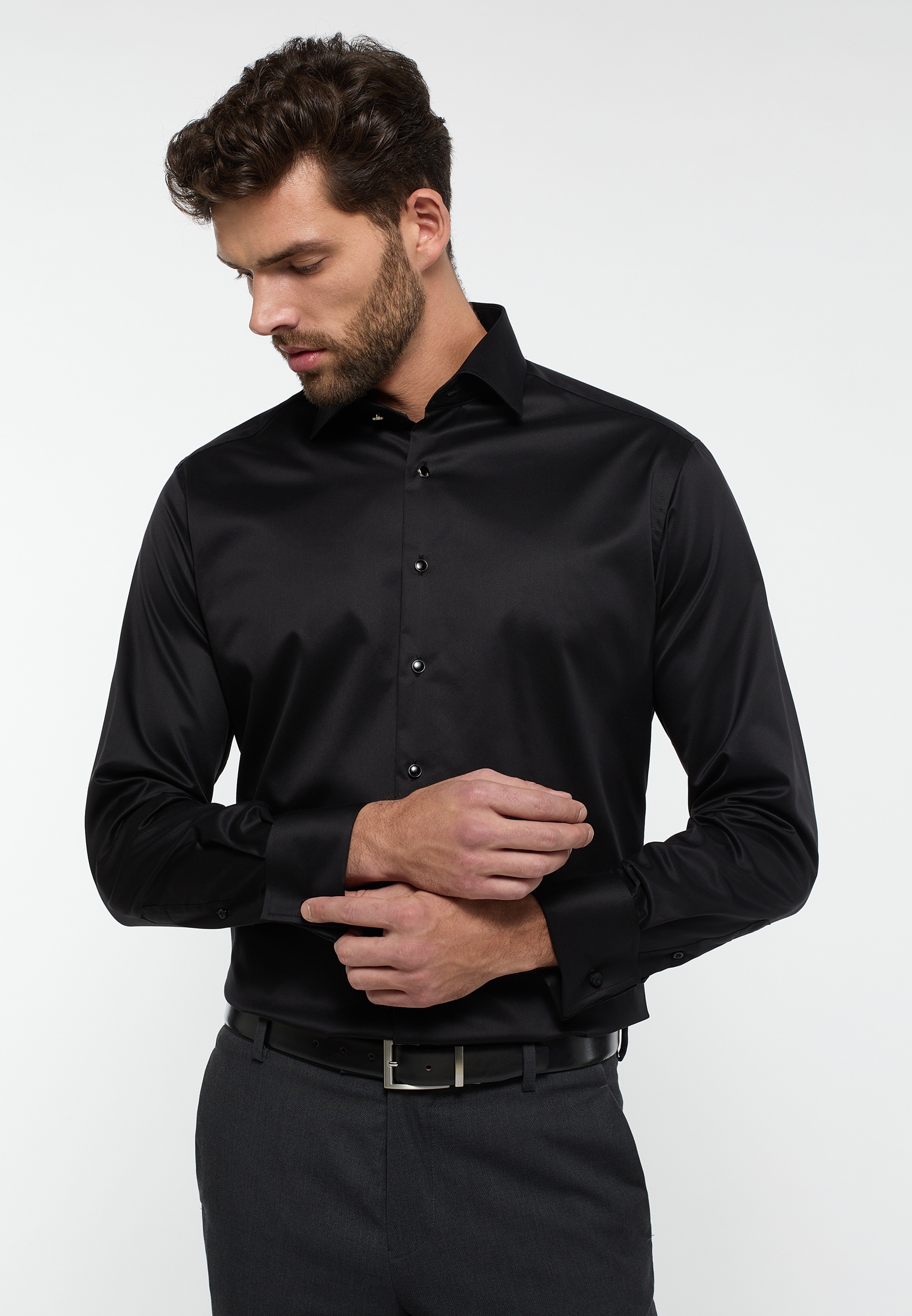Eterna Langarmhemd "MODERN FIT" NON IRON (bügelfrei) günstig online kaufen