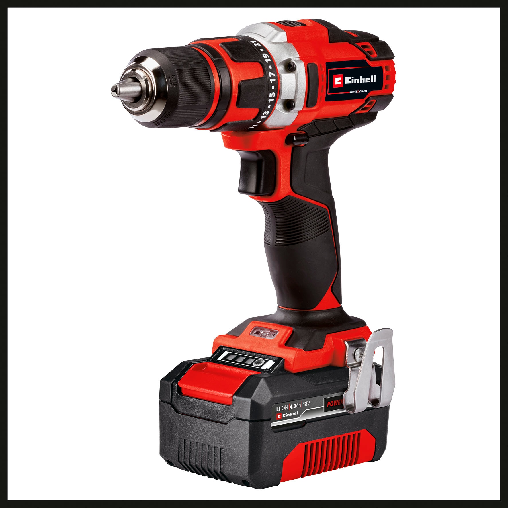 Einhell Elektrowerkzeug-Set »TE-TK 18/3 Li Kit (JS+CD+AG)« Set, 13 Stk. tlg. Akku-Bohrschrauber, -Winkelschleifer und -Stichsäge, Tasche