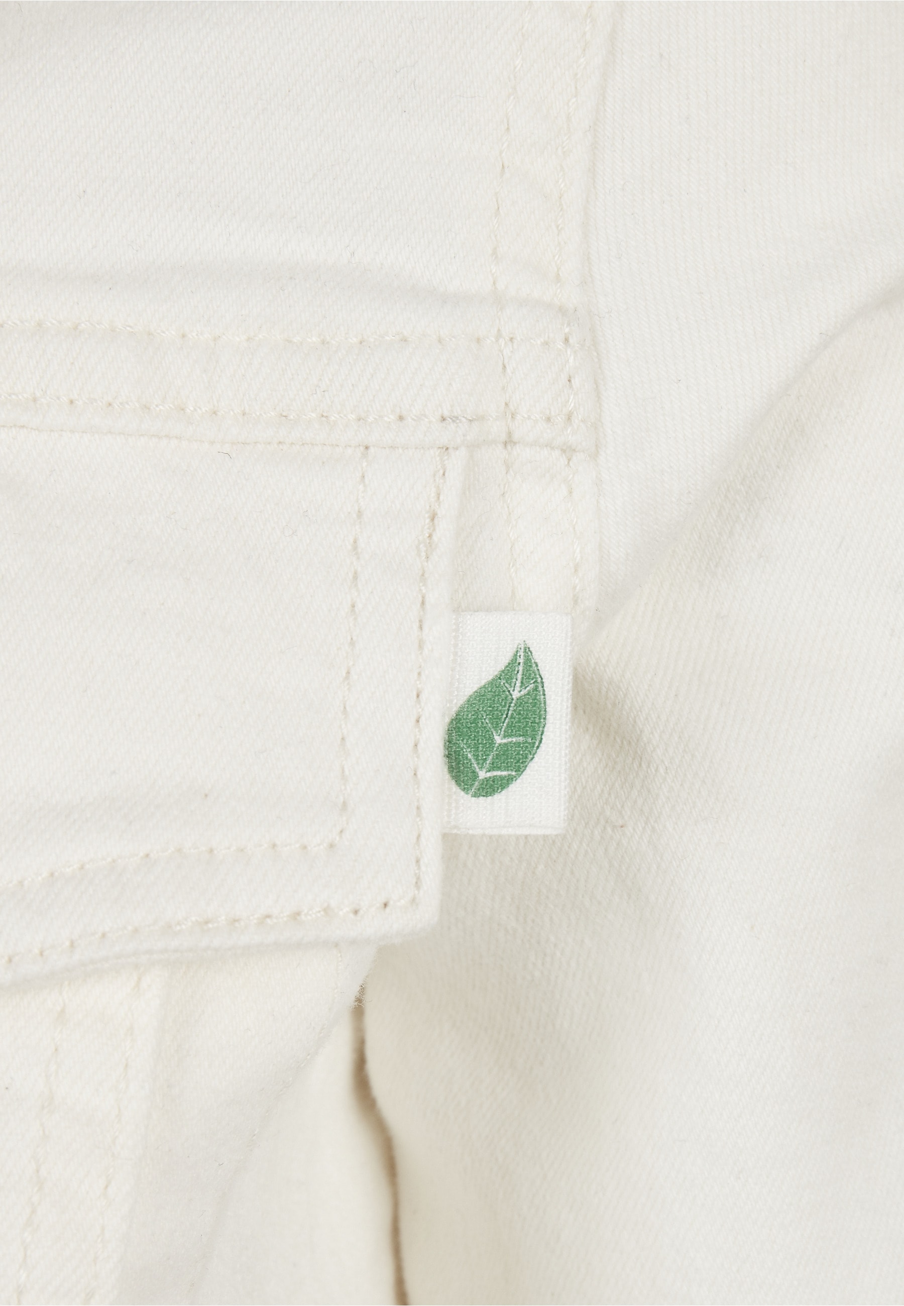 URBAN CLASSICS Jeansjacke »Urban Classics Damen Ladies Organic Denim Jacket« 1 Stk. tlg. ohne Kapuze