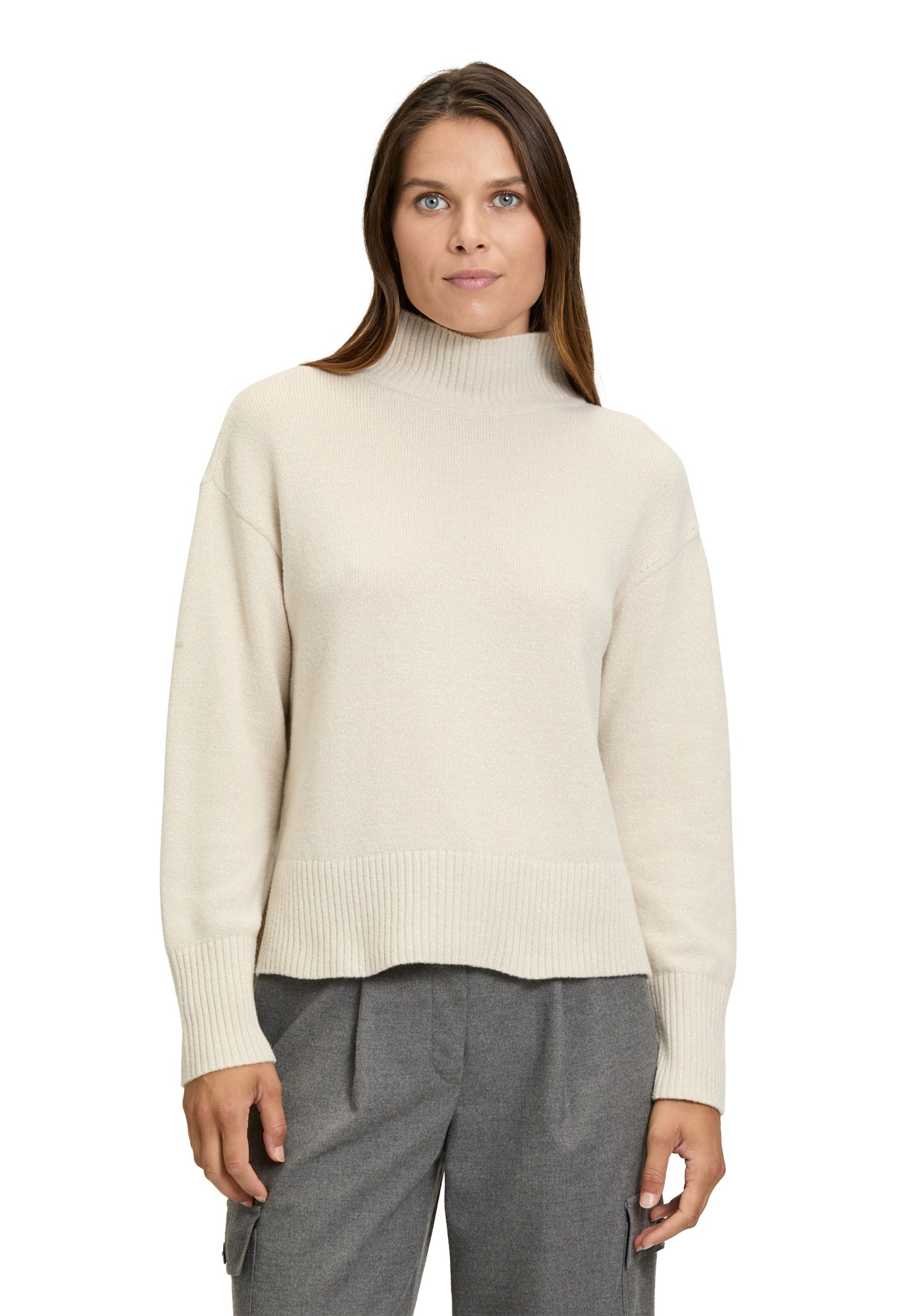 Betty Barclay Strickpullover "Damen mit Lurexfaden", 1 Stk. Kragen günstig online kaufen