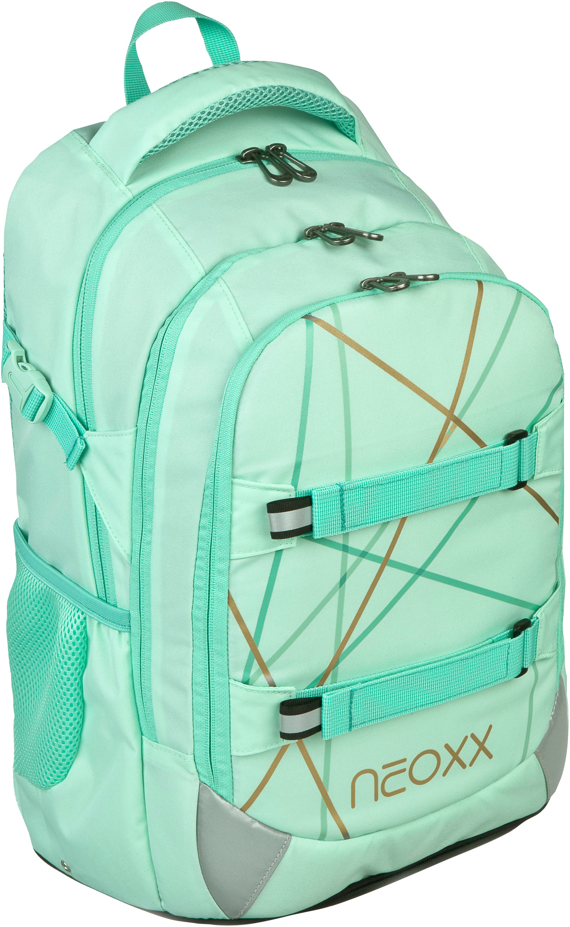 neoxx Schulrucksack »Active Pro, Mint To Be«