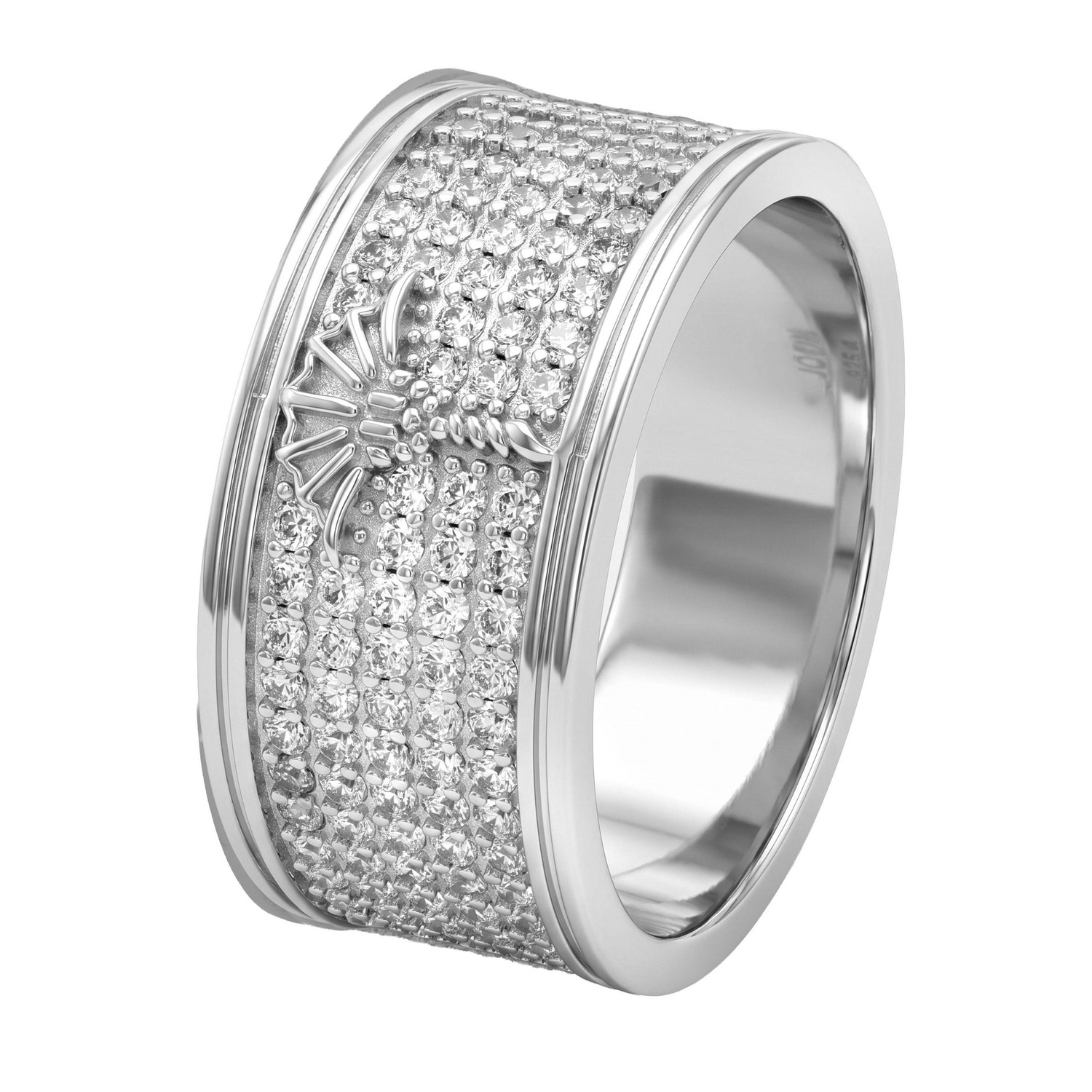JOOP! Fingerring »Pavé« mit Zirkonia (synth.)