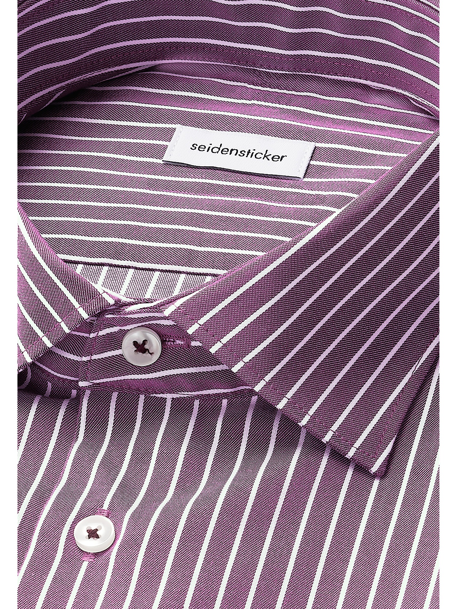 seidensticker Businesshemd »Schwarze Rose«, Slim 1/1 Kentkragen Gestreift
