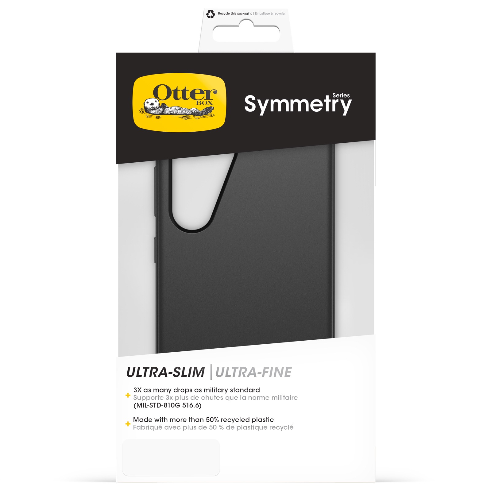 Otterbox Handyhülle »Symmetry Case für Samsung Galaxy S24«, robuste Handyschutzhülle, Backcover, Schutzhülle, sturzfest, stoßfest