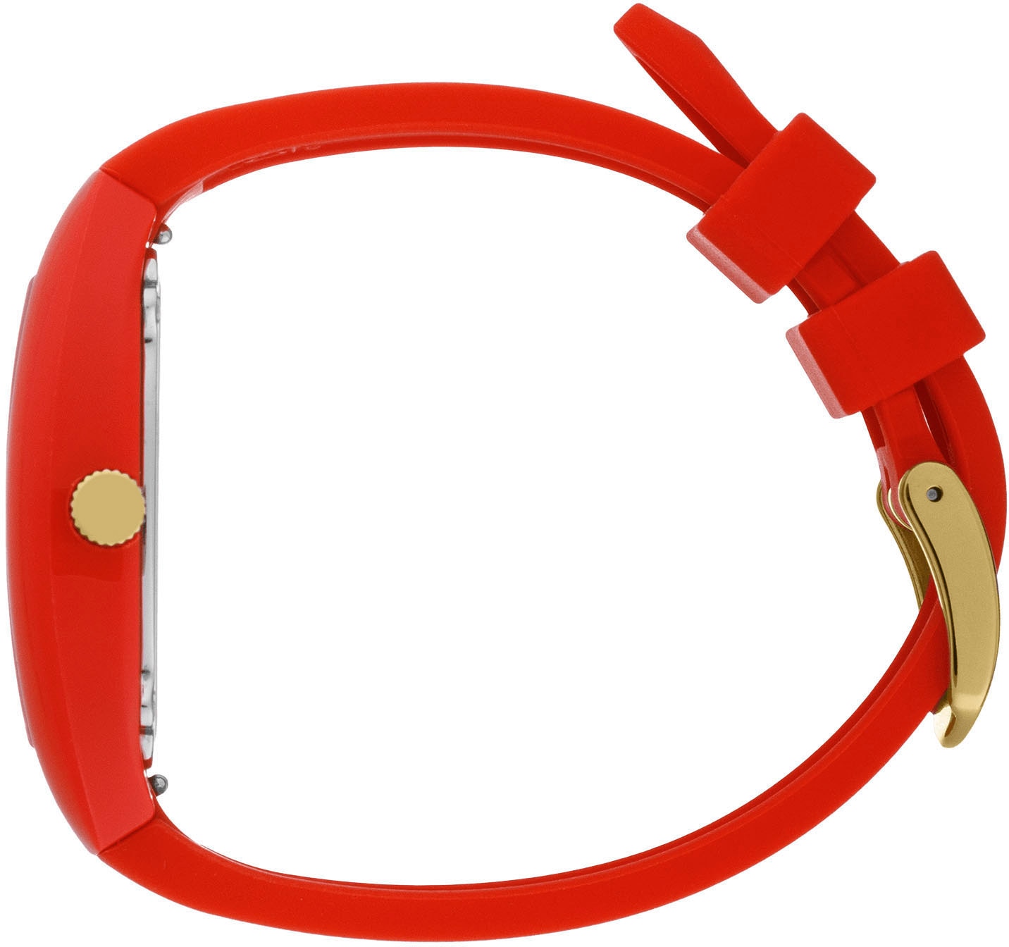 ice-watch Quarzuhr »ICE boliday - Dome - Small - 3D + Date«, Armbanduhr, Damenuhr, Silikonarmband, Datum, analog