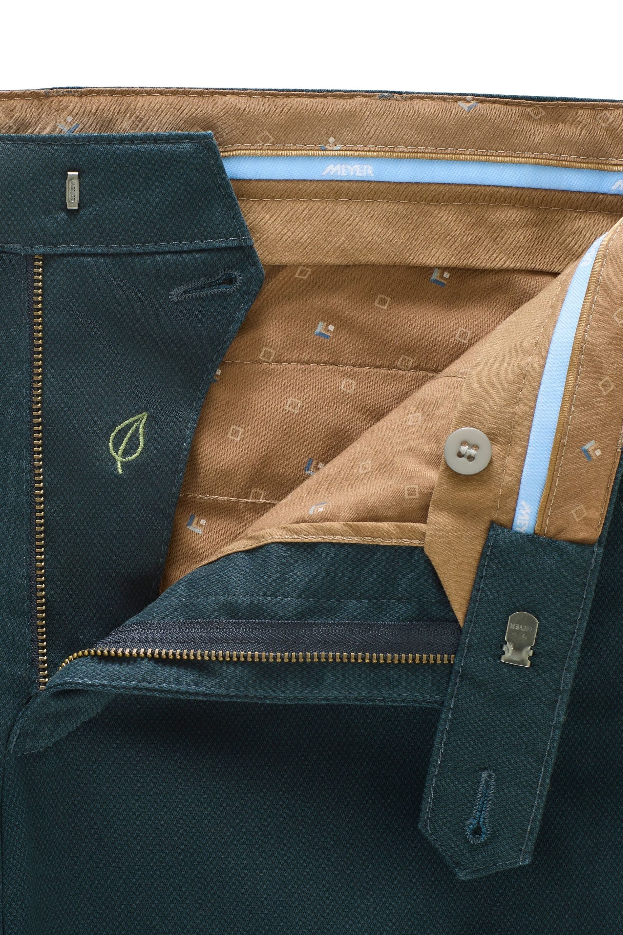 MEYER Chinos »BONN«, mit Micro Print
