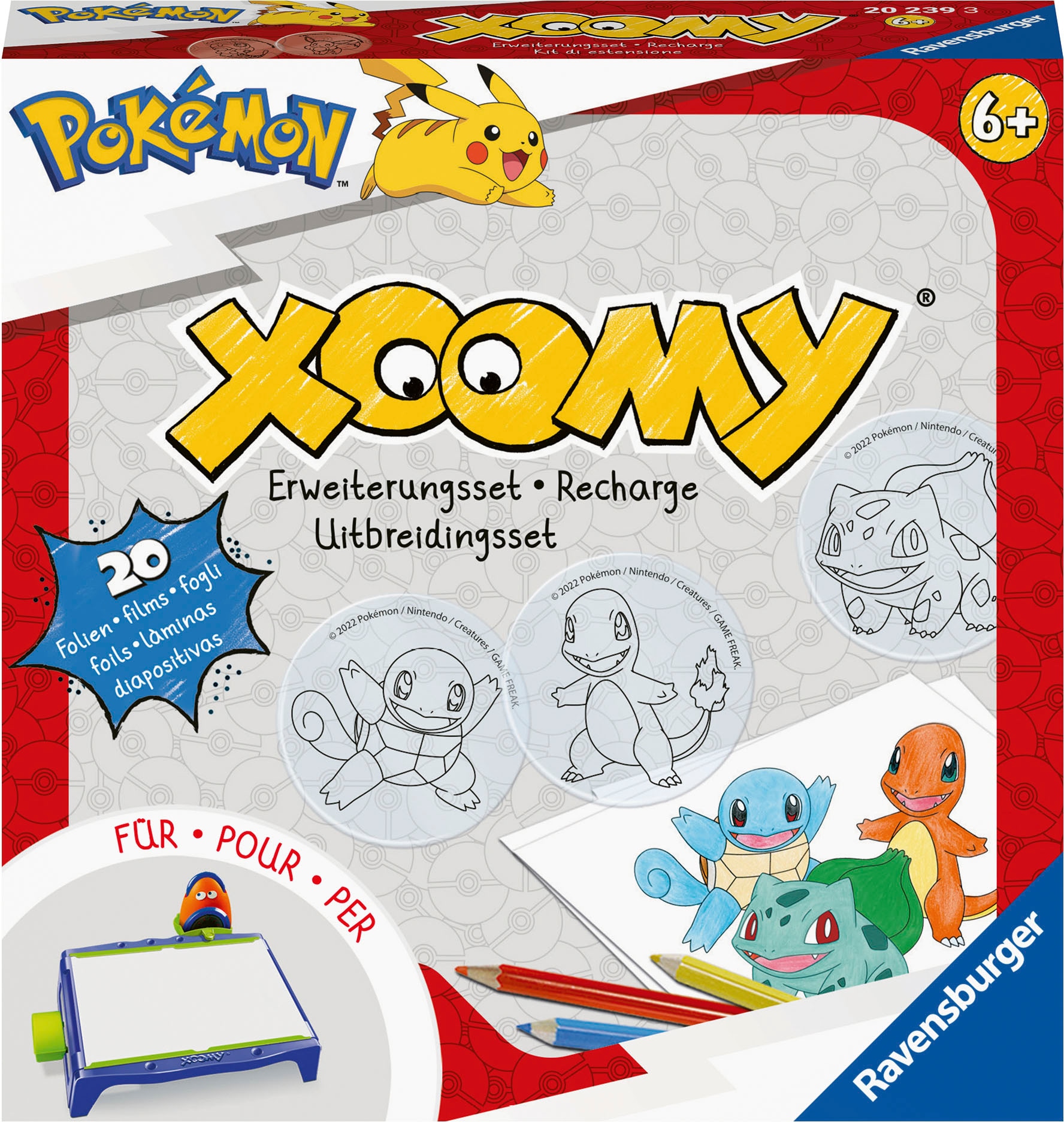 Malvorlage »XOOMY® Pokémon Refill«, Made in Europe; FSC®- schützt Wald - weltweit